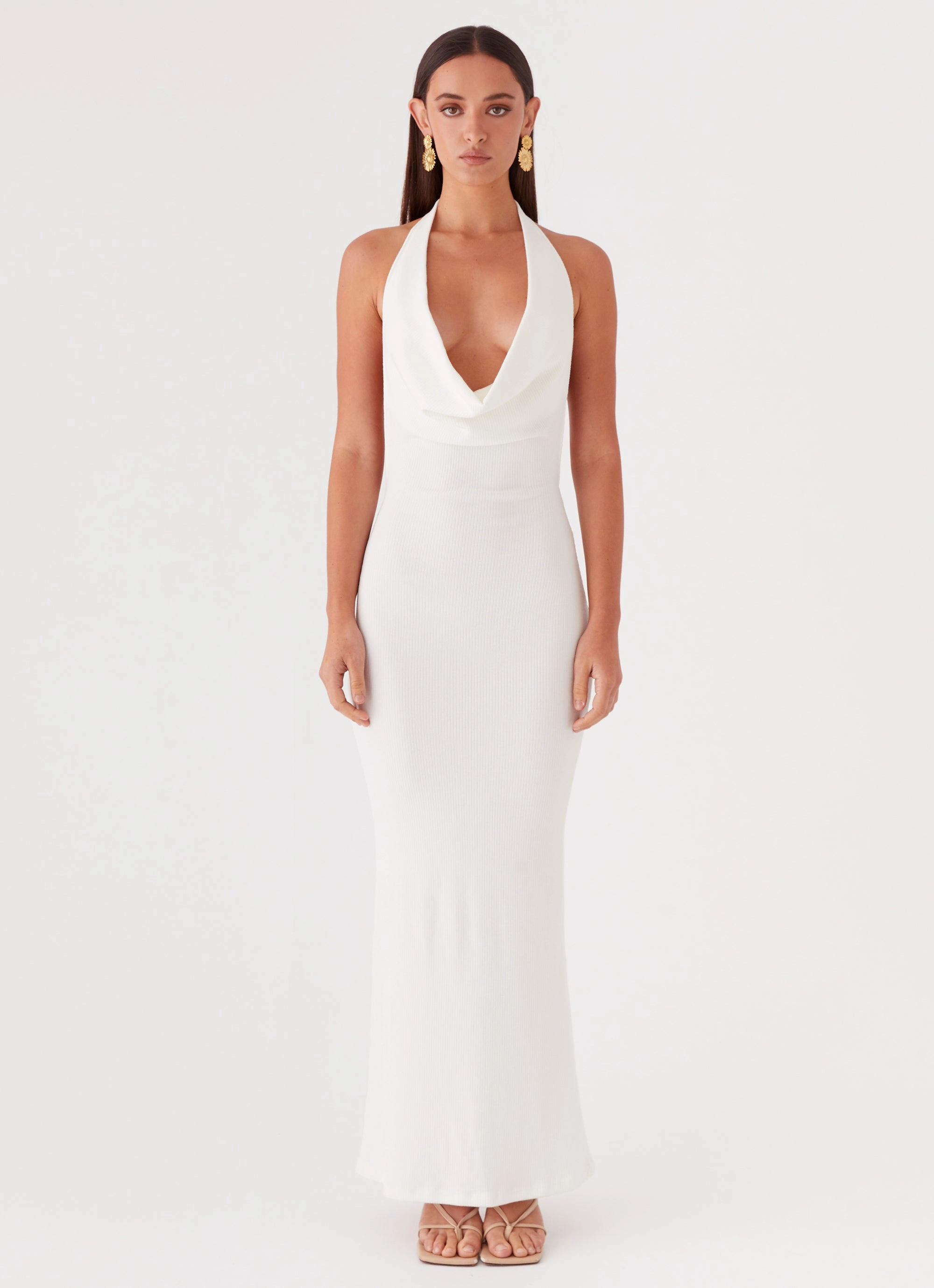 Light Fabrication Anella Maxi Dress - White