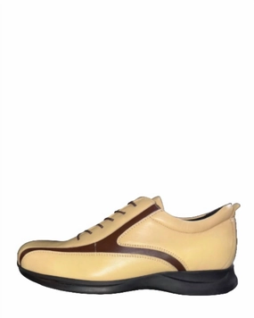 Men's Austin Oxford Shoes In Tan Polished Design