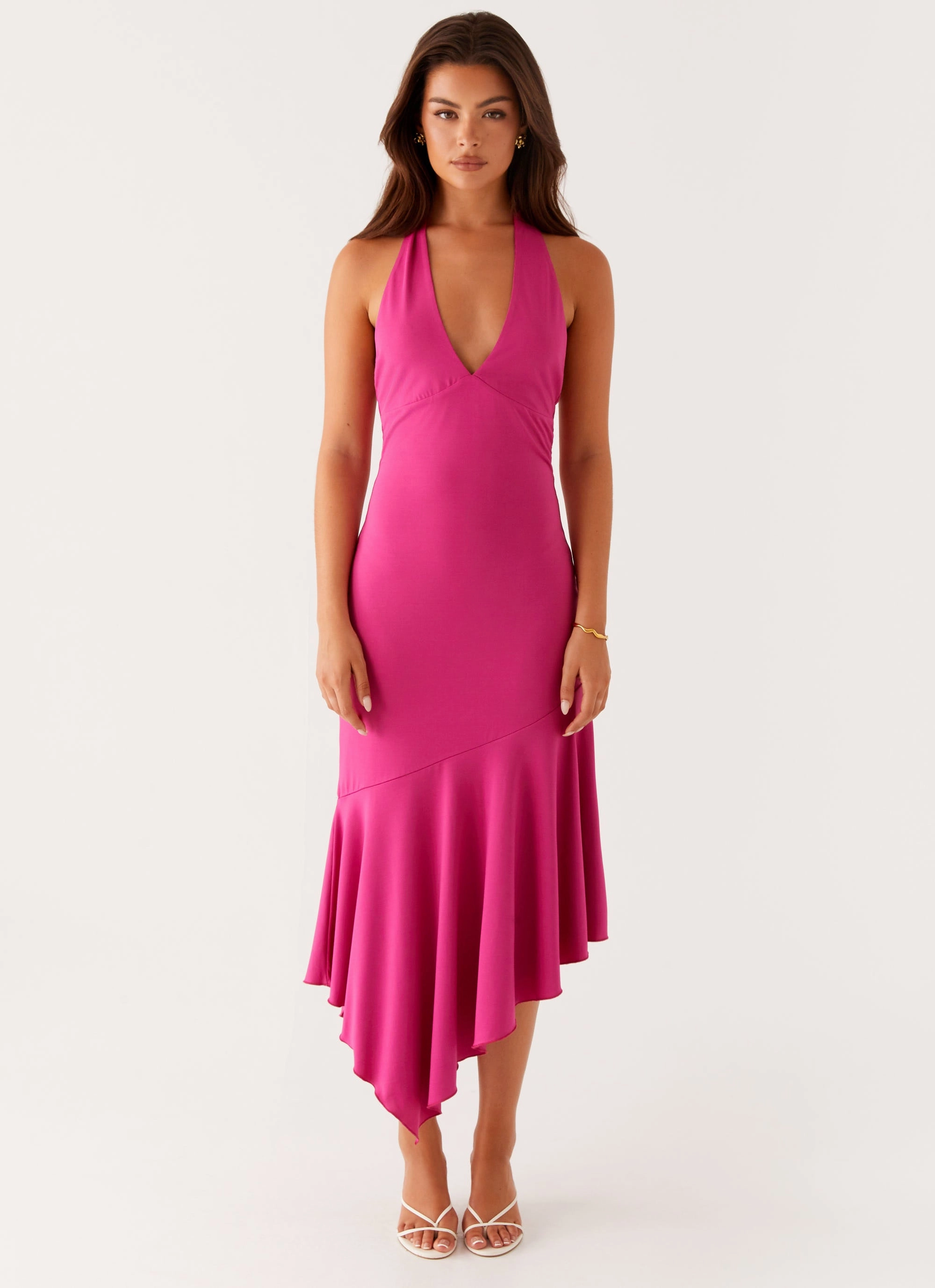 Everyday Look Perdita Midi Dress - Fuchsia