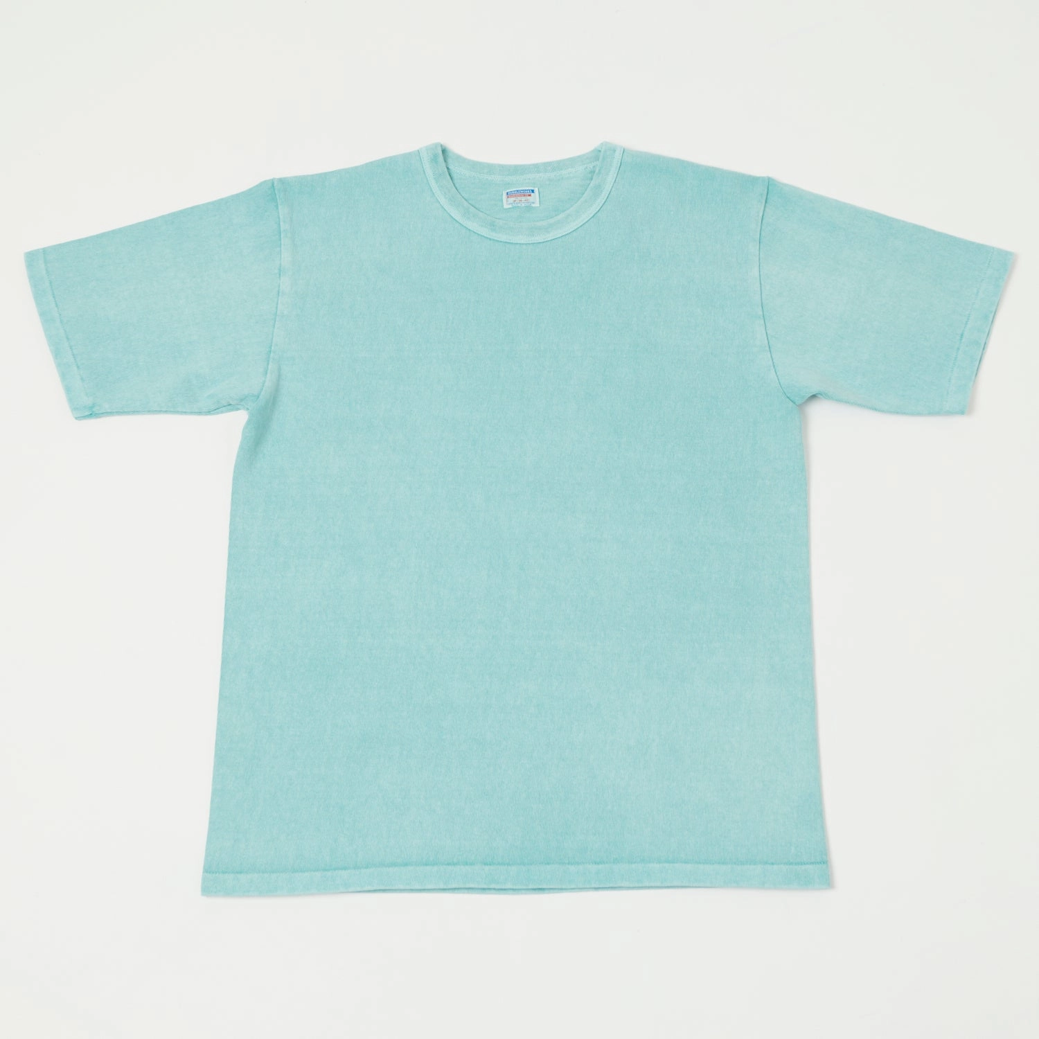 Dubbleworks Heavy Fabric Pigment Dye Tee - Light Turquoise Active Lifestyle