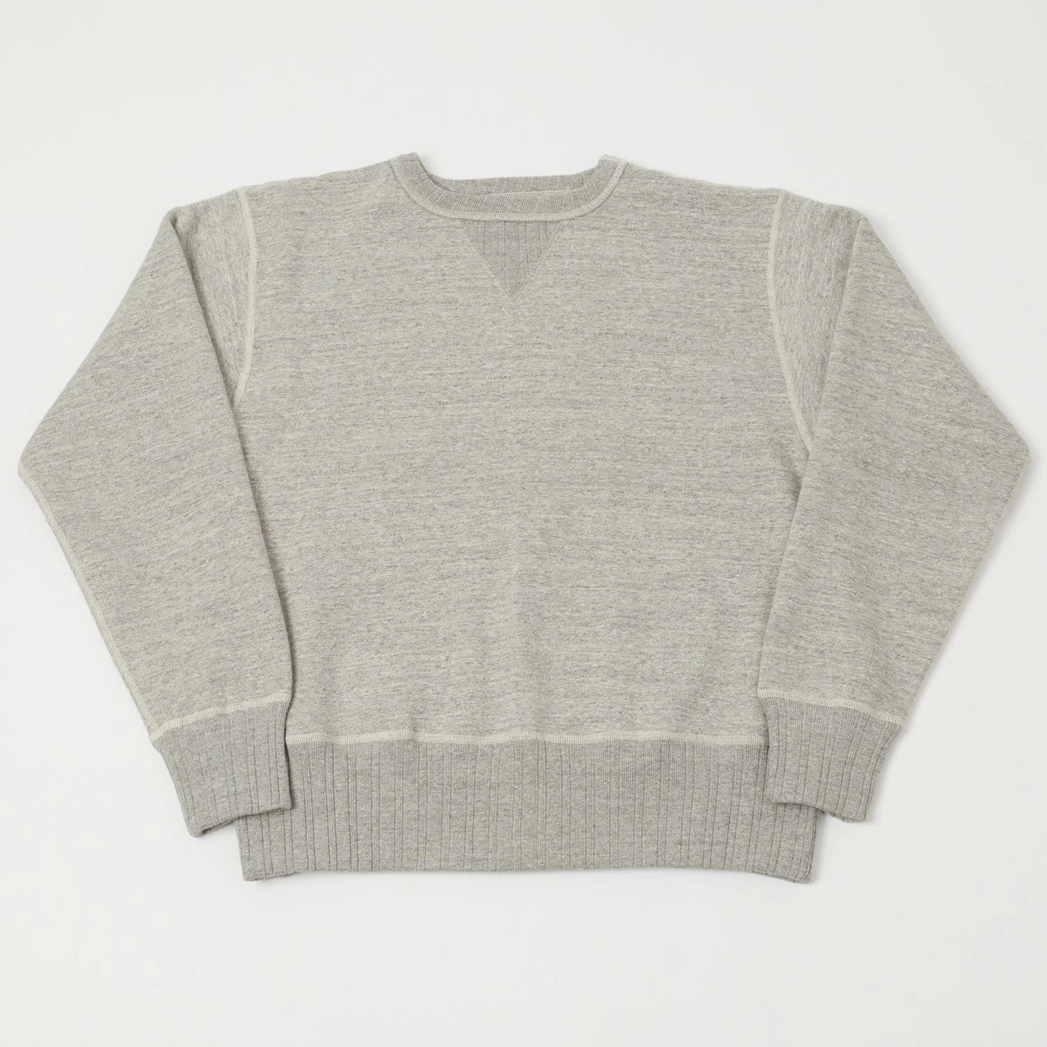 product gift wrapping Full Count 3741 'Mother Cotton' Sweatshirt - Heather Grey