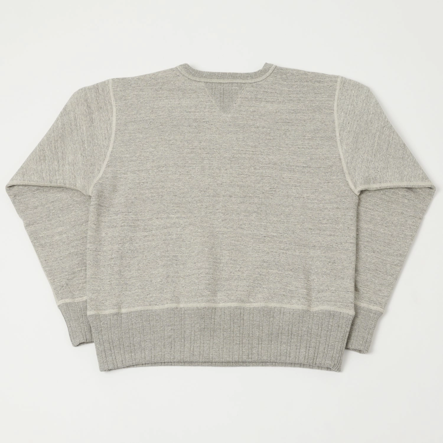 Full Count 3741 'Mother Cotton' Sweatshirt - Heather Grey Active Wearable product office appropriateness