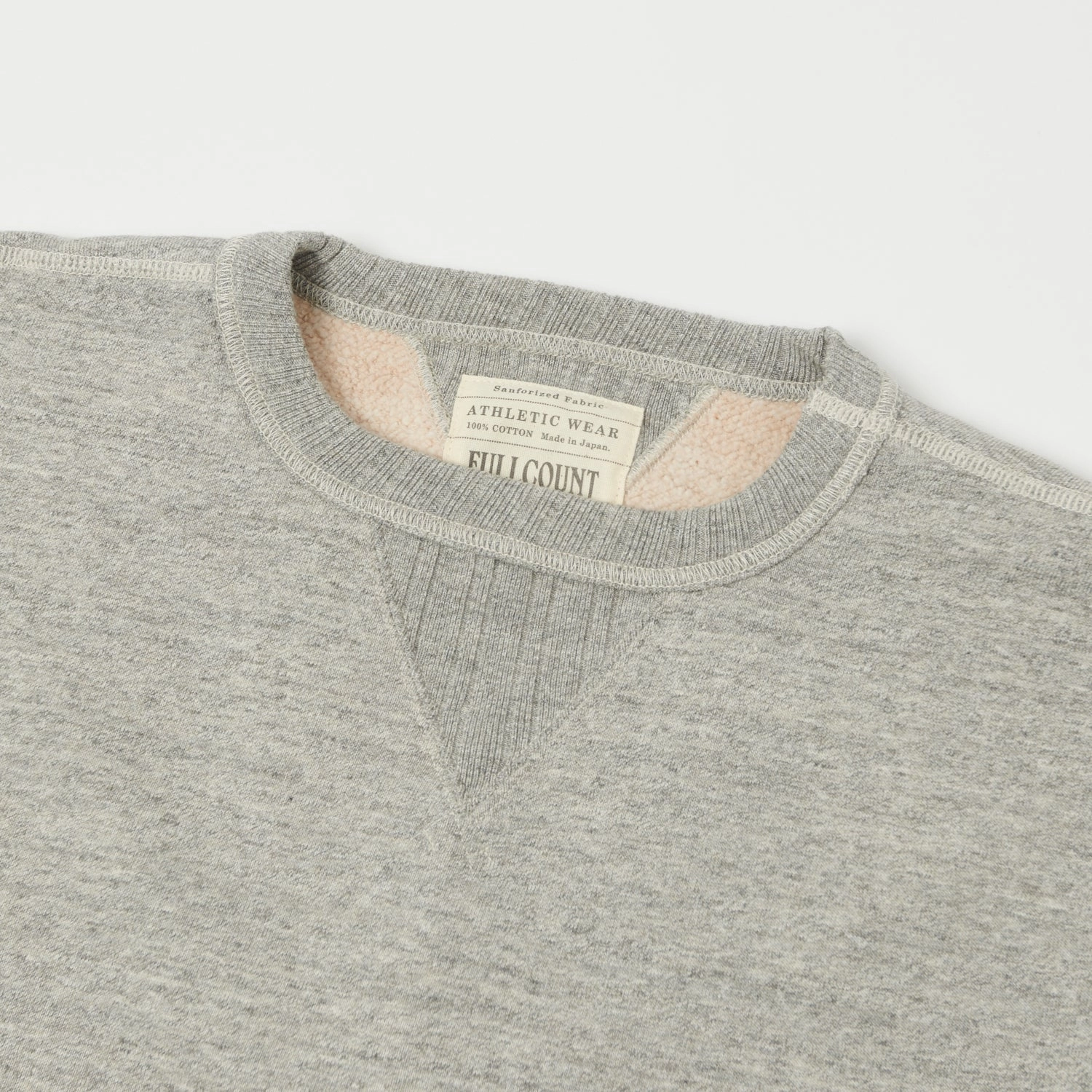 Full Count 3741 'Mother Cotton' Sweatshirt - Heather Grey product hook practicality Cozy Protection