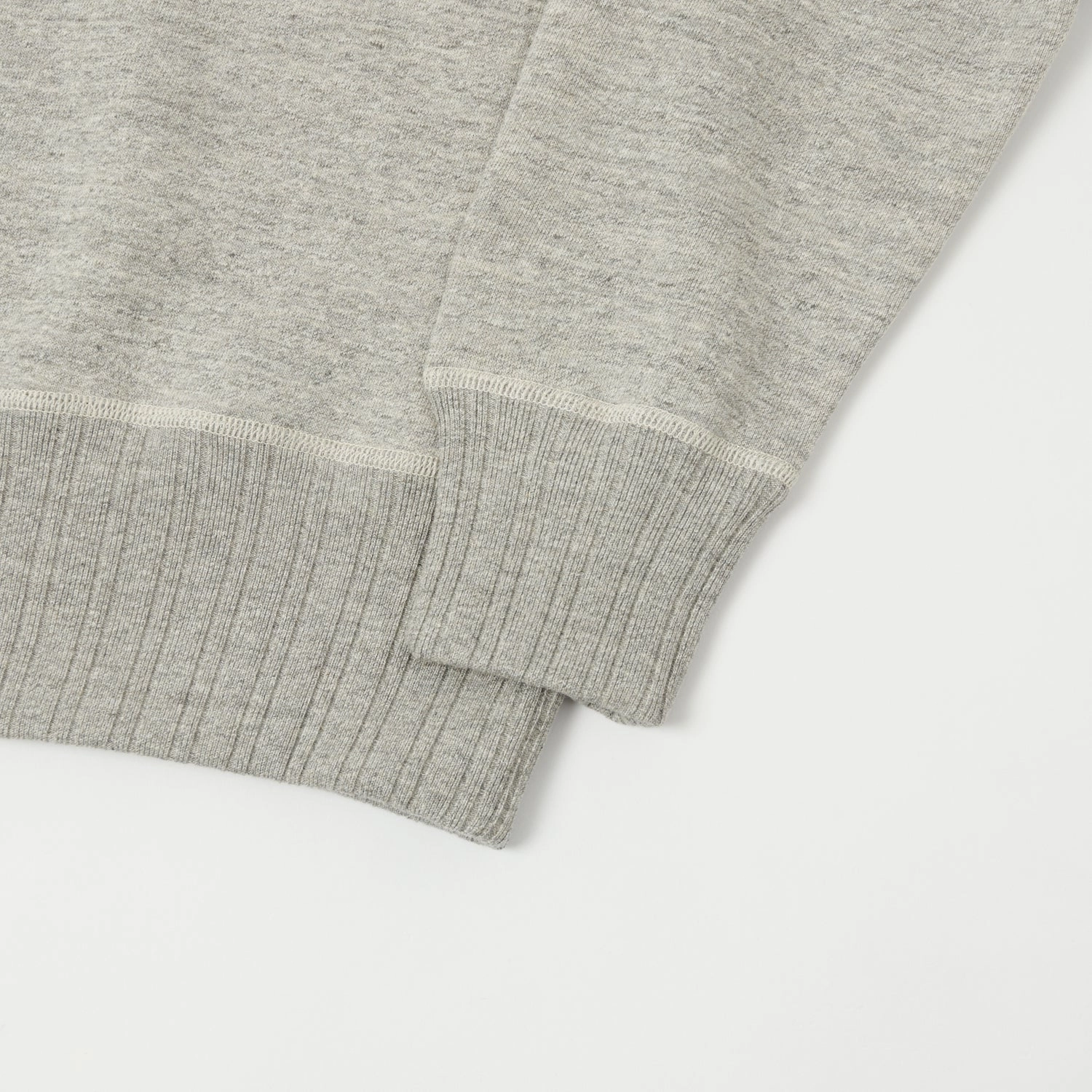 Timeless Active Full Count 3741 'Mother Cotton' Sweatshirt - Heather Grey