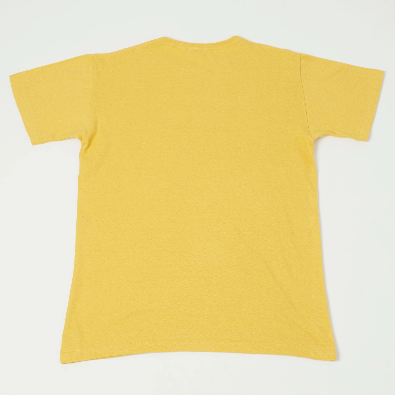 Warehouse & Co 4091 Duck Digger 'USN' Skivvy T-Shirt - Yellow Vegan Soft Wearable