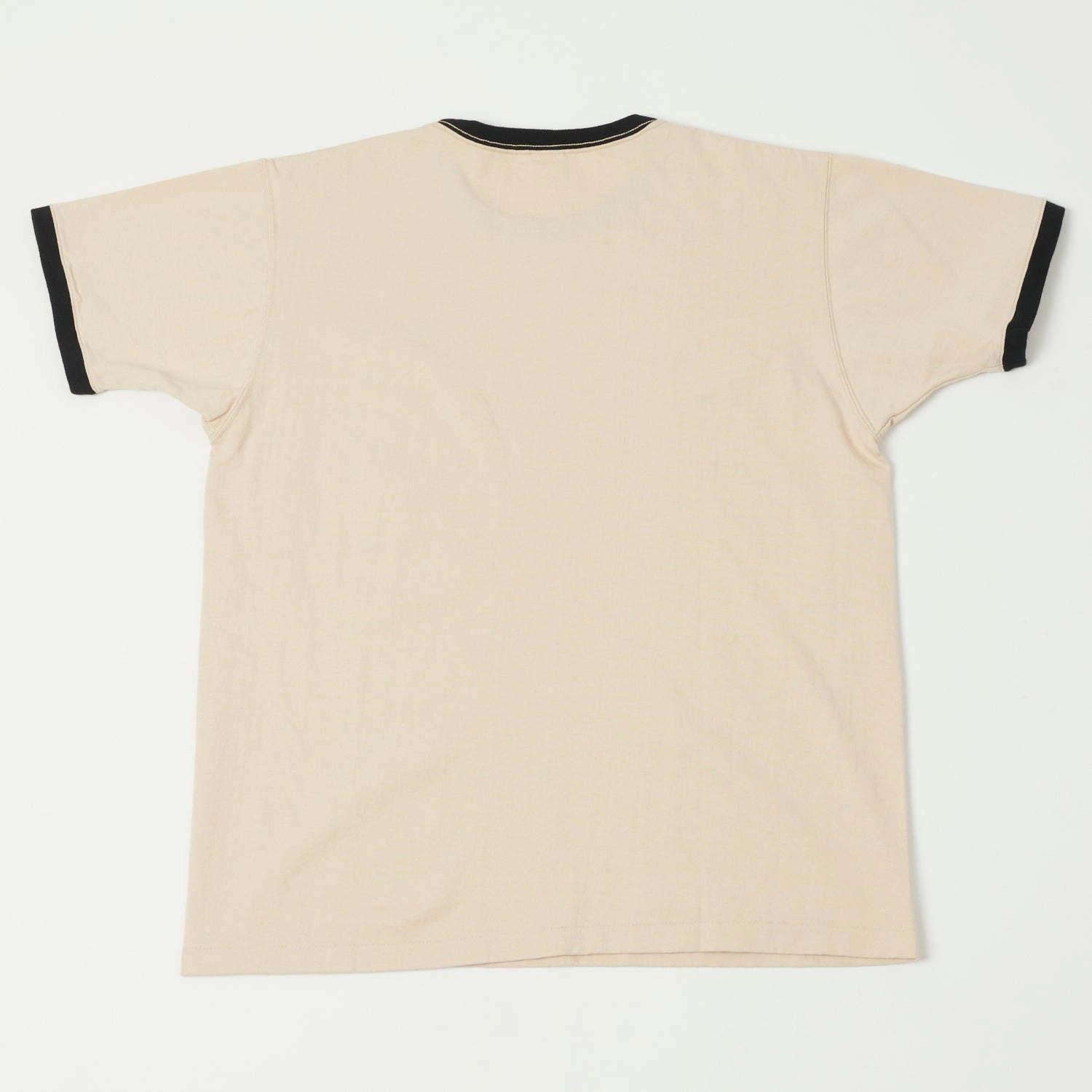 Effortless Layer Layered Shoulder Design TOYS McCOY Johnny Ringer T-Shirt - Beige/Black