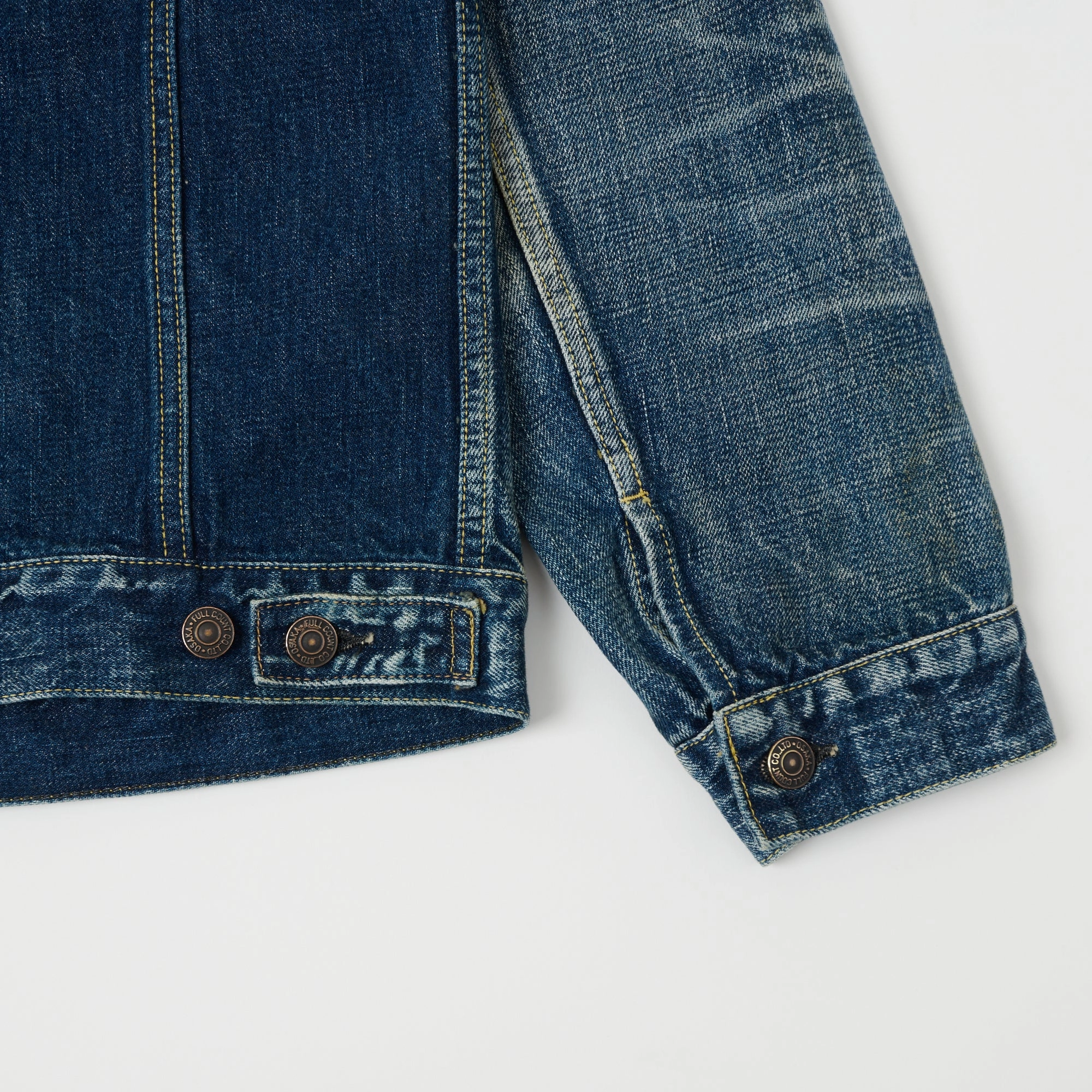 Equity Full Count 2101 13.75oz Type III Denim Jacket - 'More Than Real' Wash