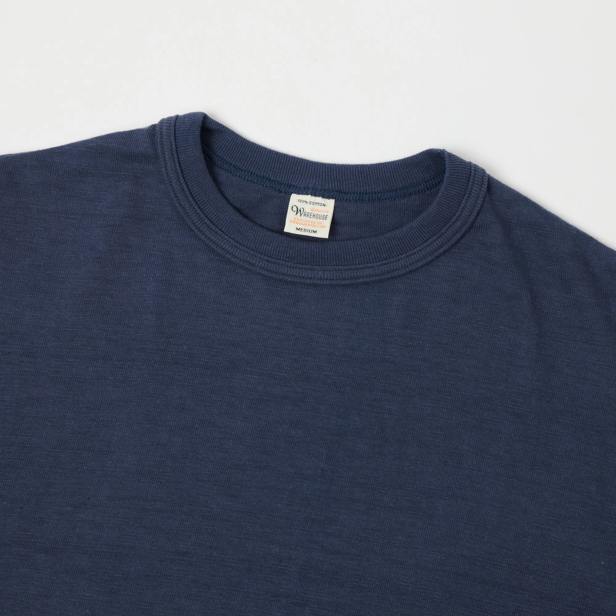 Warehouse & Co 4601 Classic T-Shirt - Navy Seamless Edging