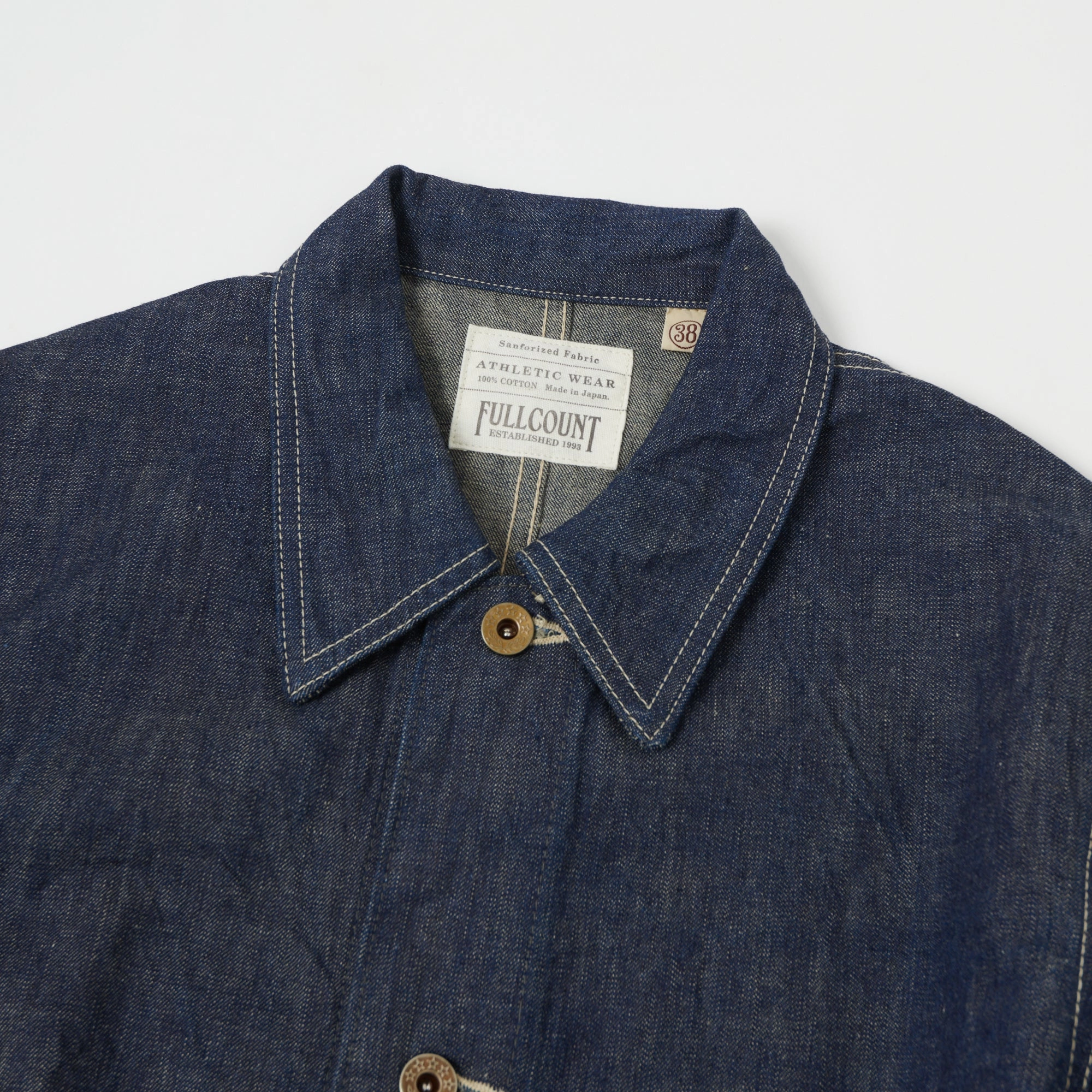 Full Count 2015 Denim Chore Jacket - One Wash Discover
