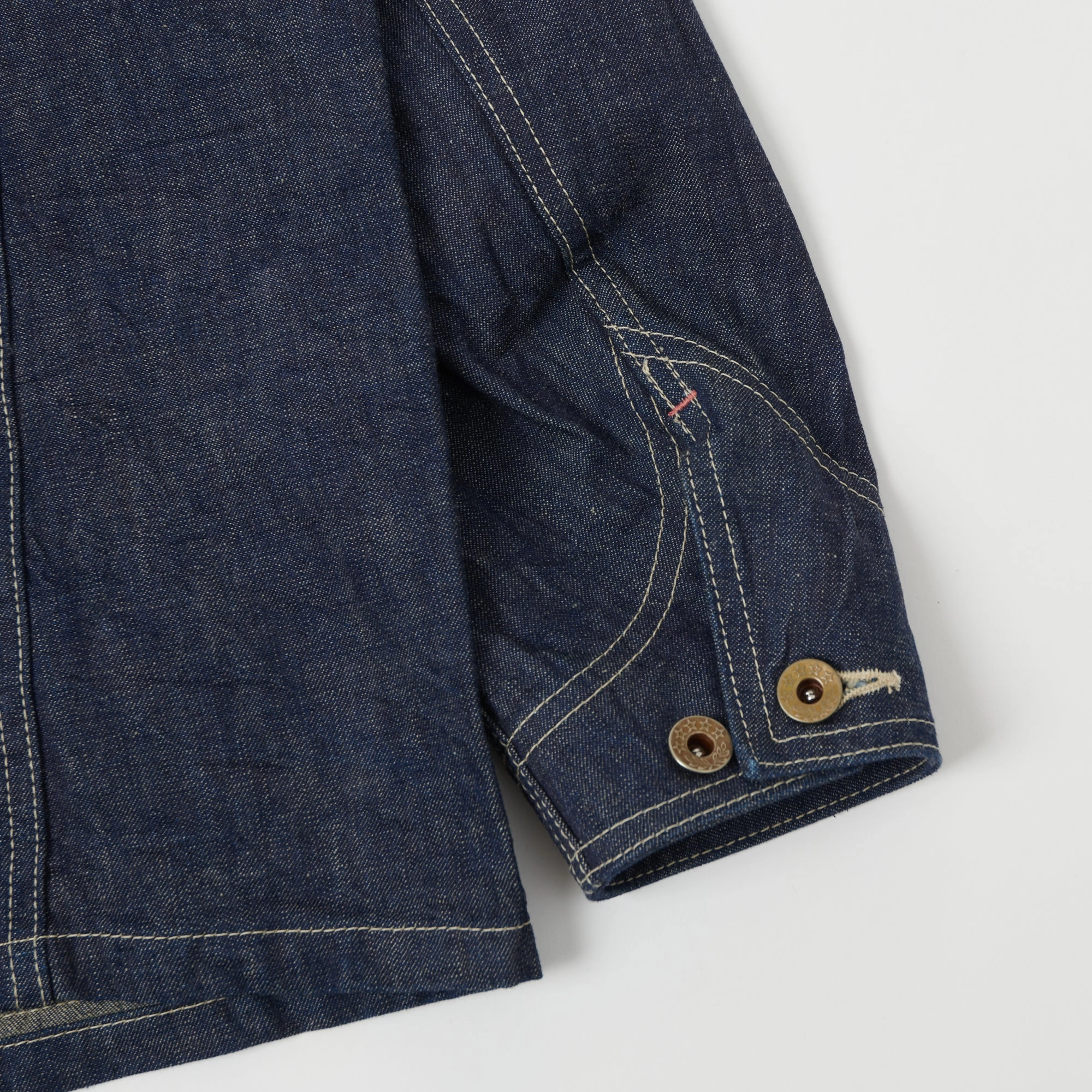 Full Count 2015 Denim Chore Jacket - One Wash Liability