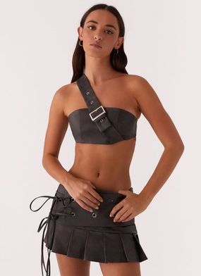 Stylish Design Wild Instincts Bandeau Top - Fawn