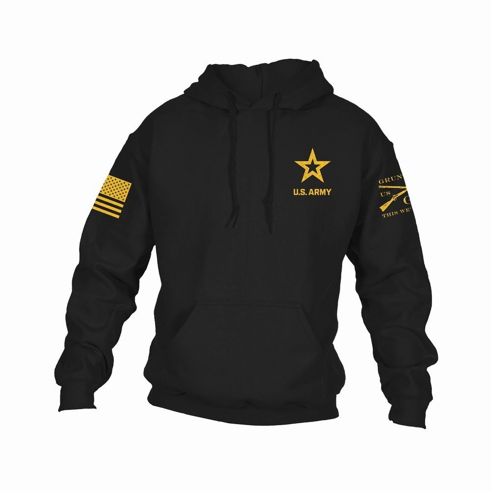 Smart Design Army A-Team Hoodie - Black