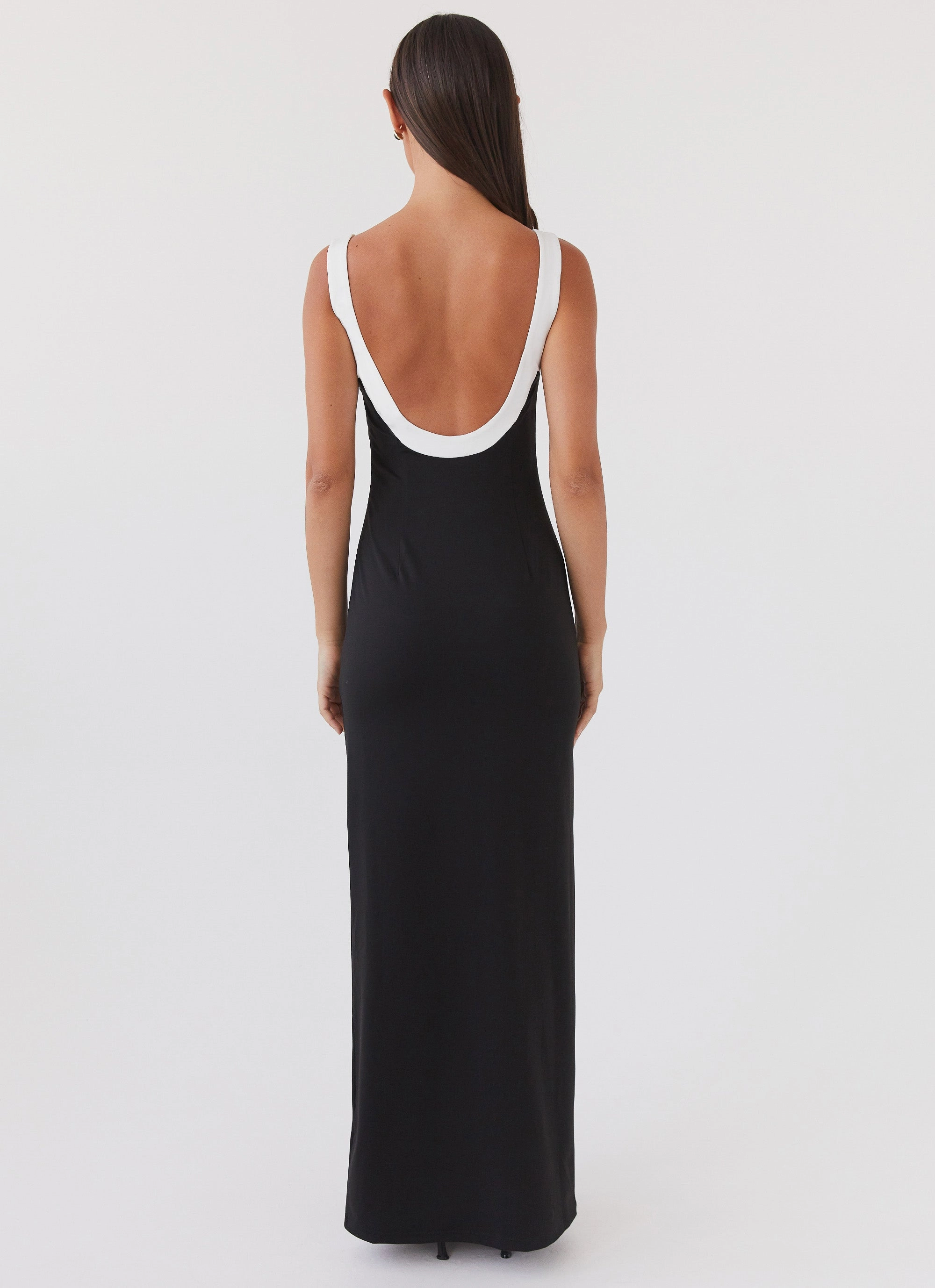 Ebonnie Maxi Dress - Black Semi Casual