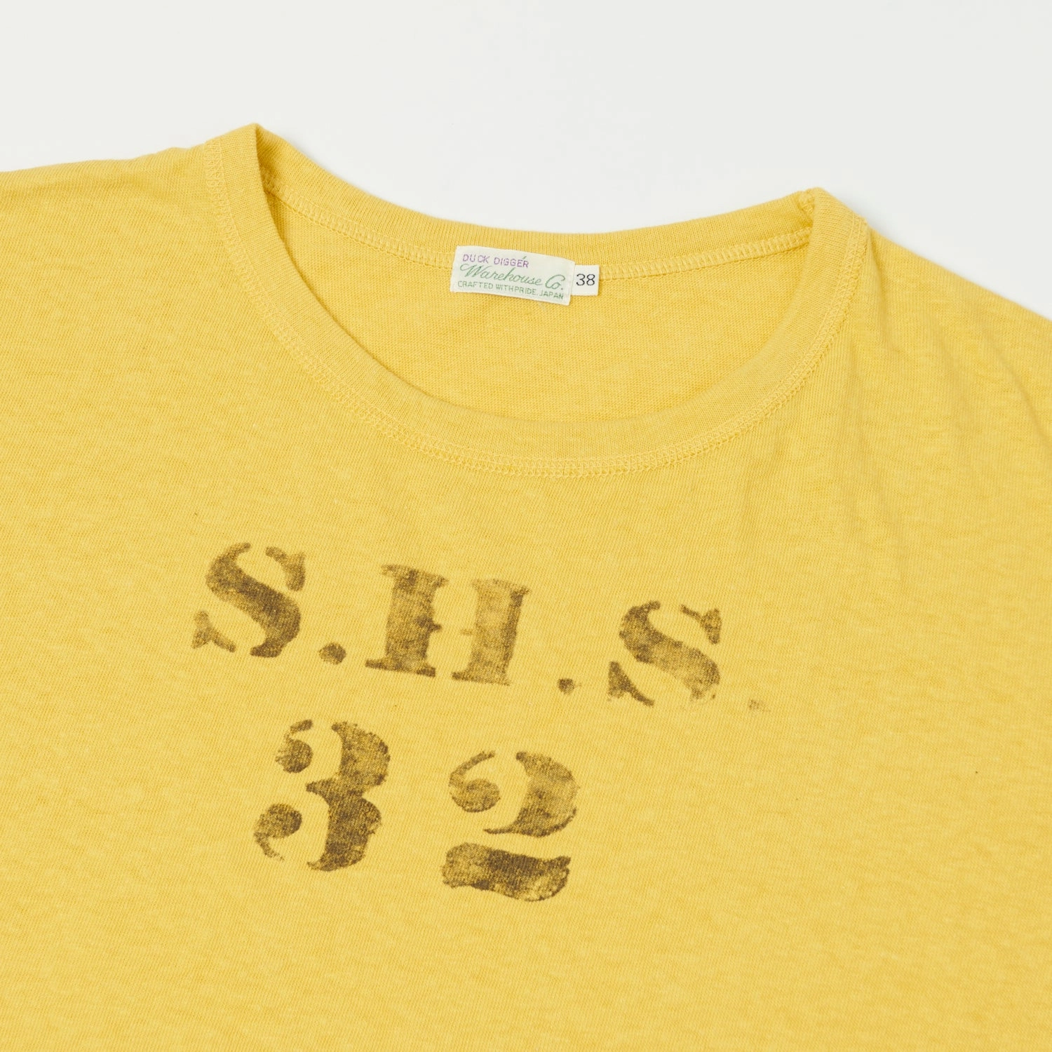 Relaxing Day Versatile Comfort Wear Warehouse & Co 4091 'SHS' Skivvy T-Shirt - Yellow
