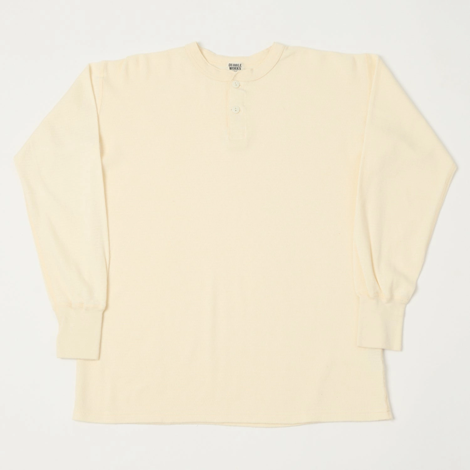 Soft Layers Minimal Comfort Dubbleworks Long Sleeve Thermal Henley - Kinari
