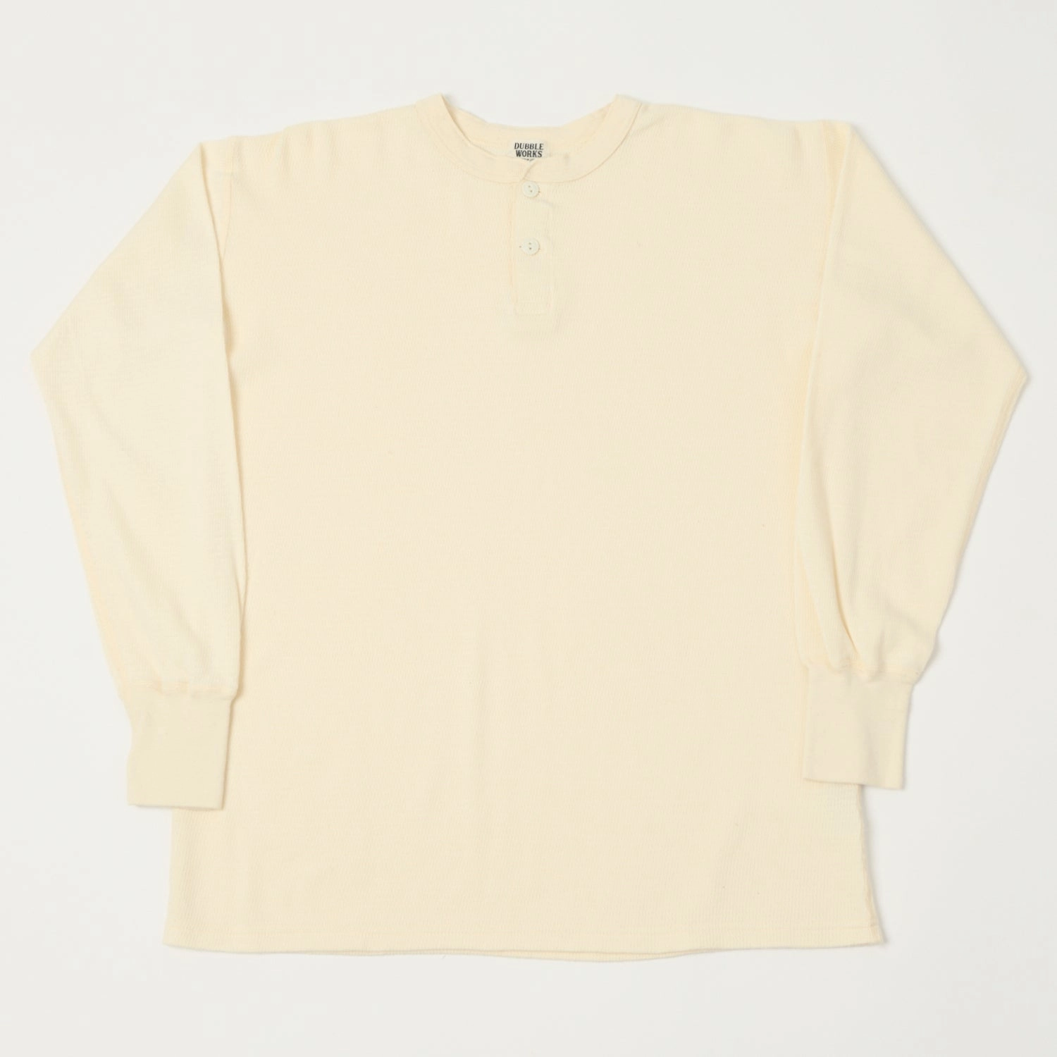 Dubbleworks Long Sleeve Thermal Henley - Kinari Day-to-Day Comfort