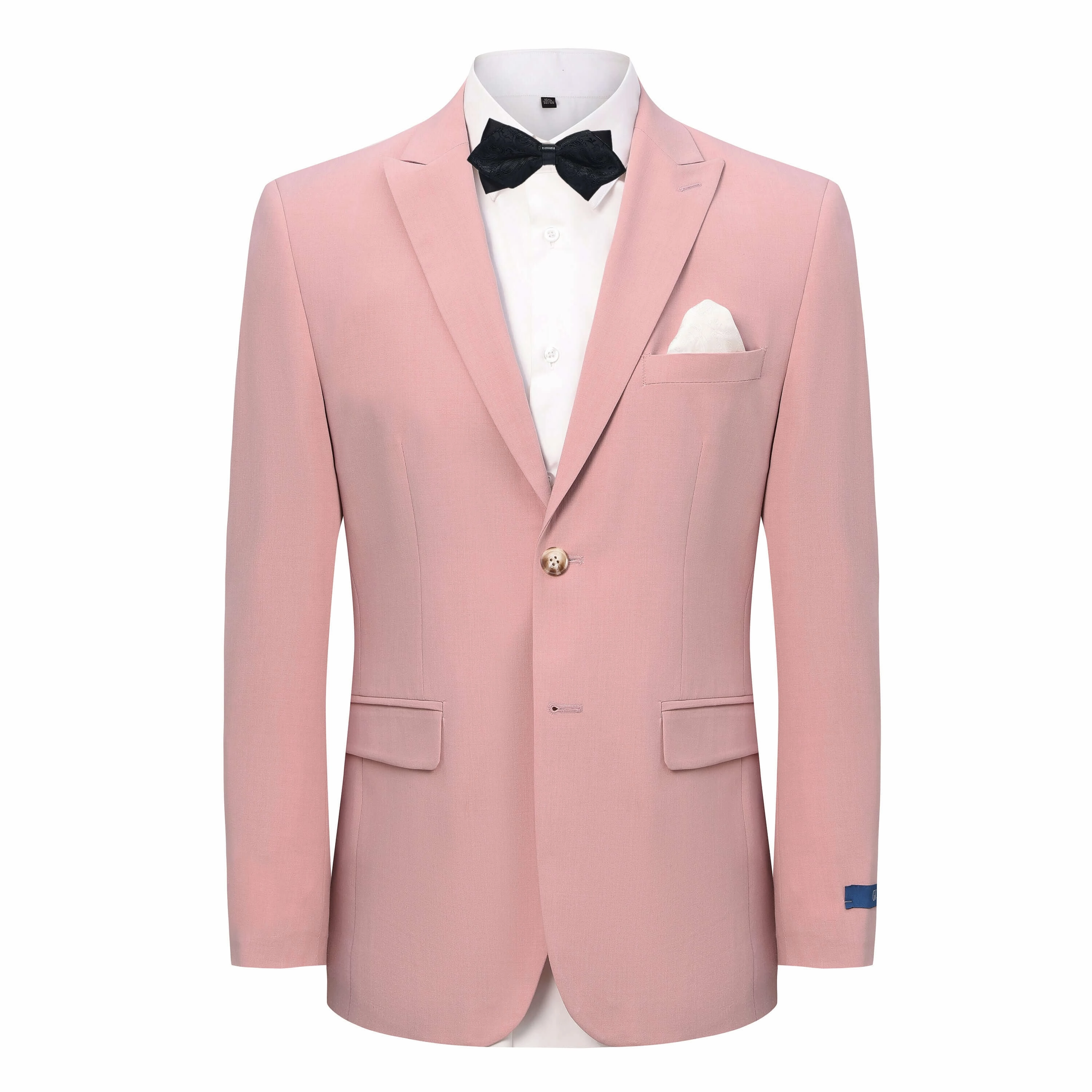 Luxury Finish Sleek Office Style Gino Vitale Men's 2-Piece Stretch Slim-Fit Suit