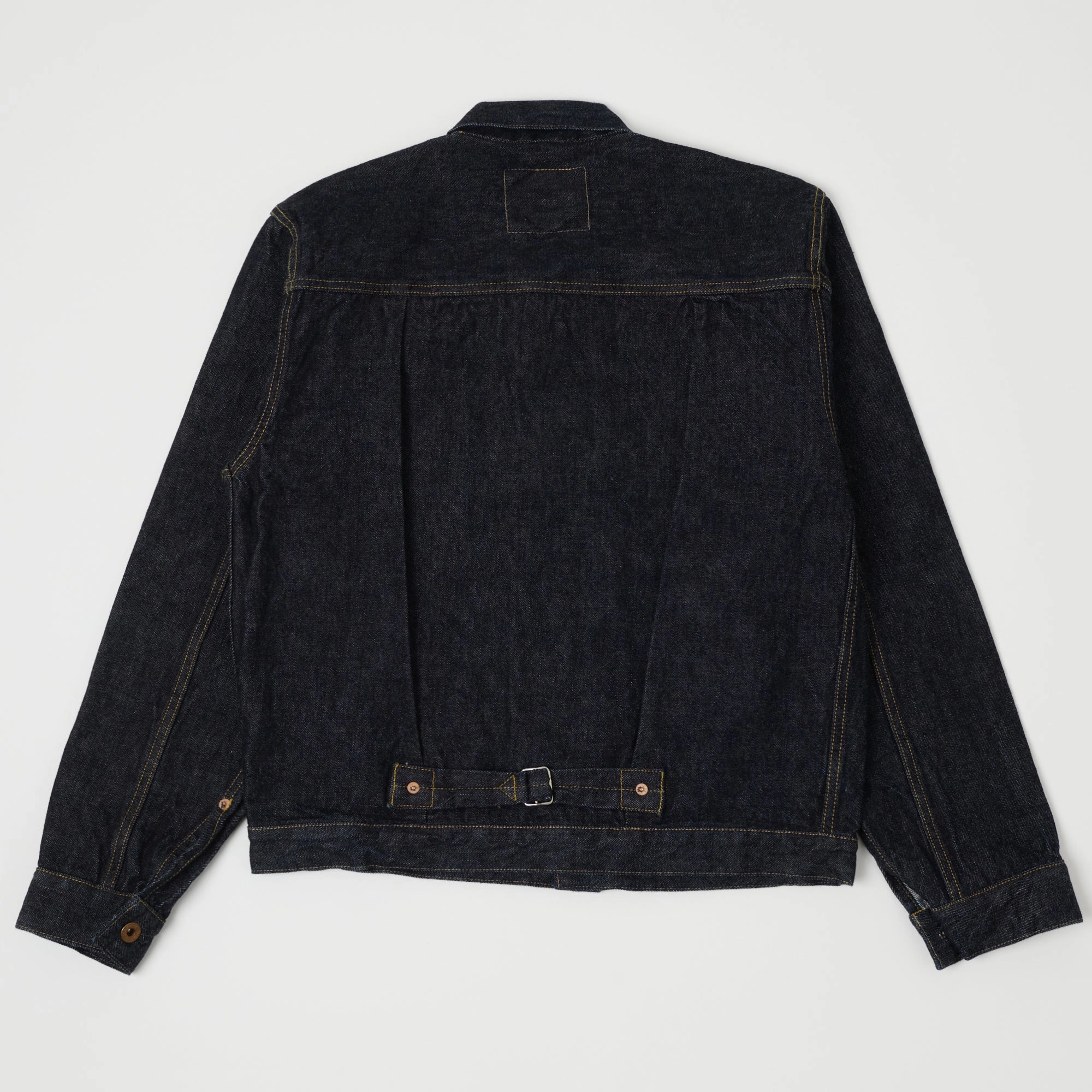 suitable for community activities Full Count S2107 14oz Type I Denim Jacket - One Wash