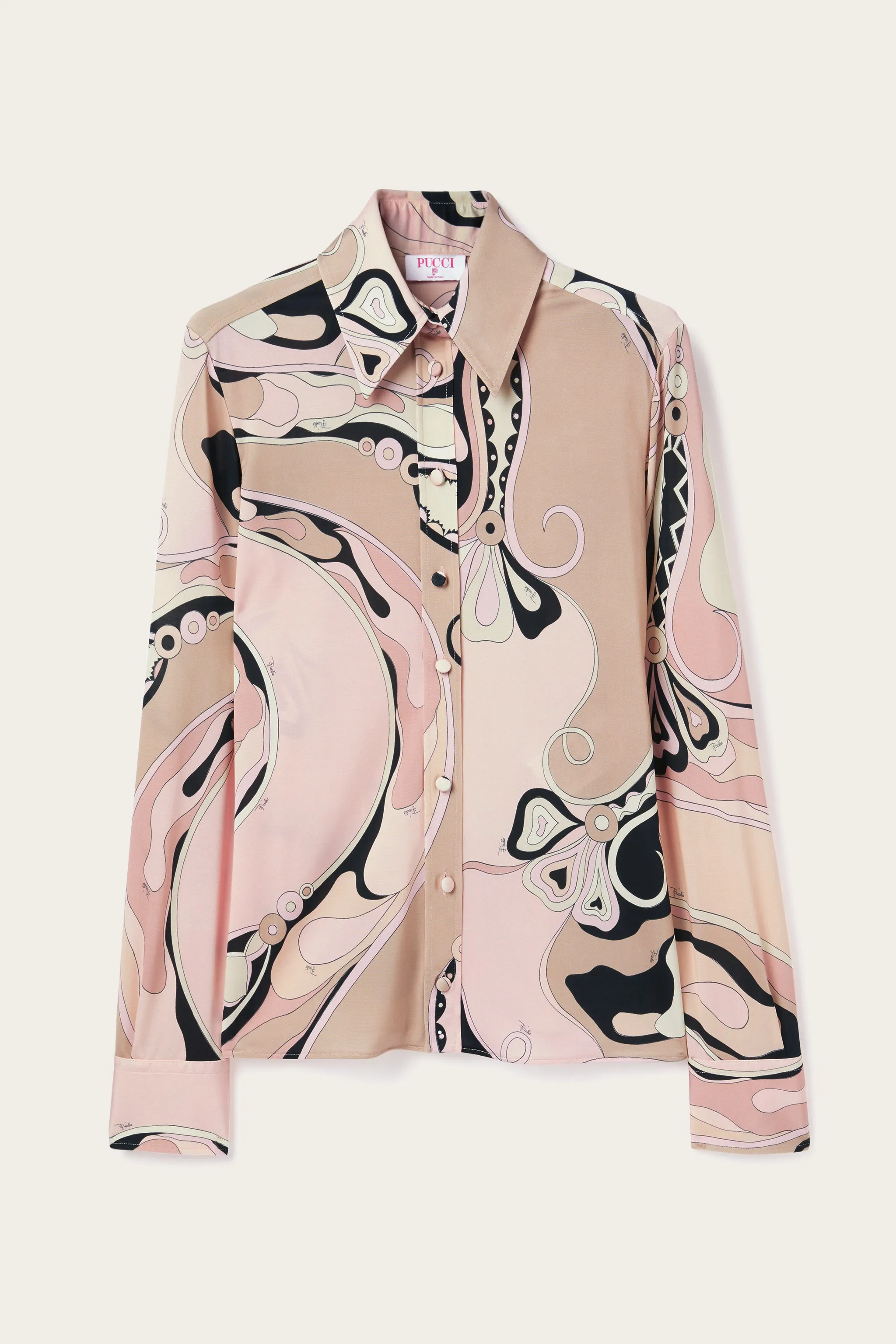 Orchidee Fitted Button Down Shirt Smart Casual