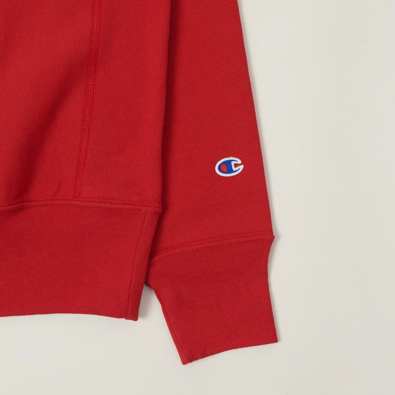 Champion Made in USA Reverse Weave Crewneck Sweatshirt - Cardinal Red Comfortable Outfit