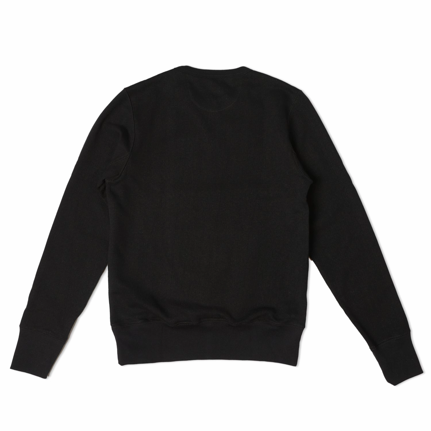 Merz b. Schwanen 3H48 Heavyweight Sweatshirt - Charcoal product herringbone texture Soft Touch