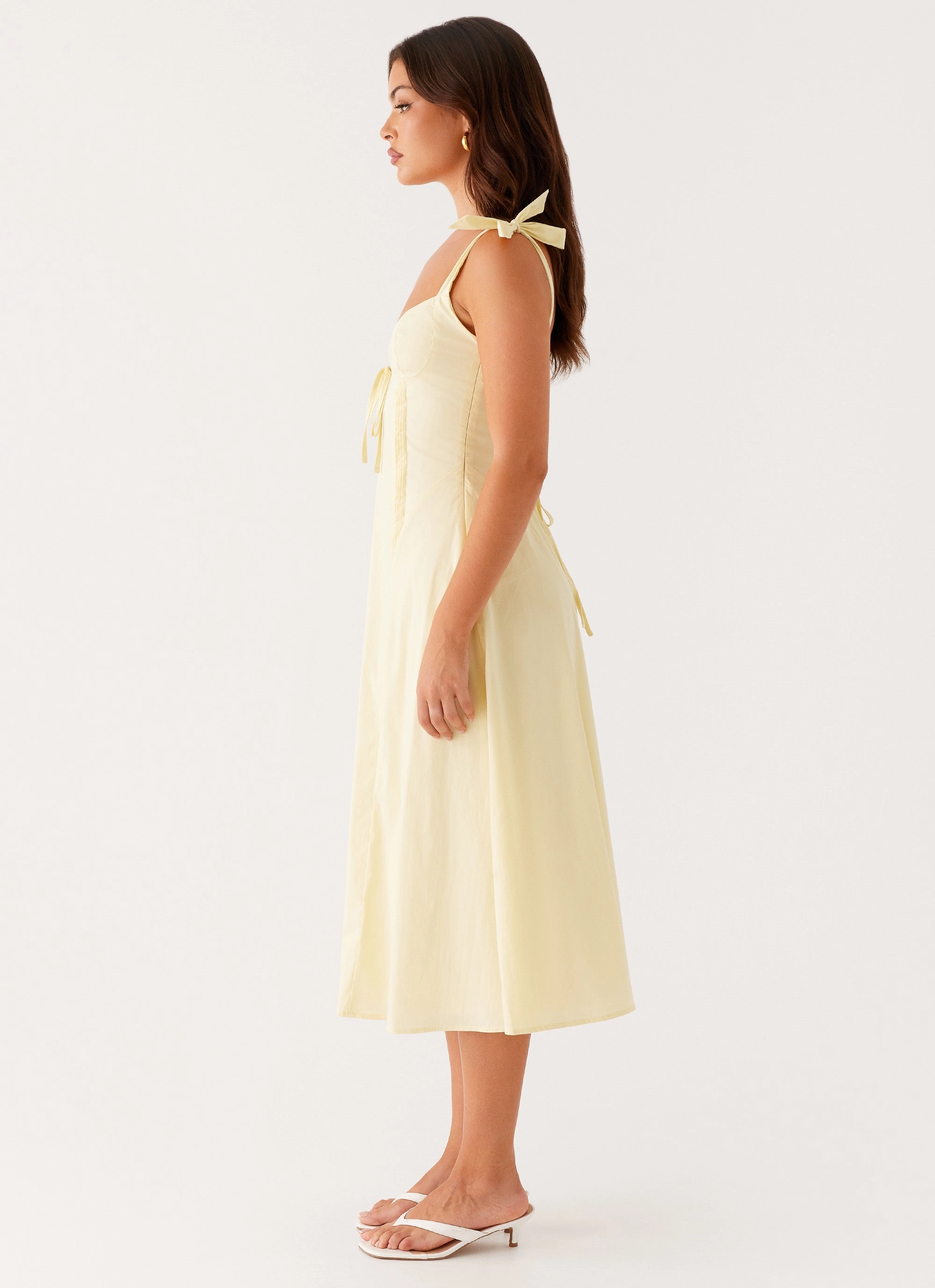 Adela Midi Dress - Yellow Must Have