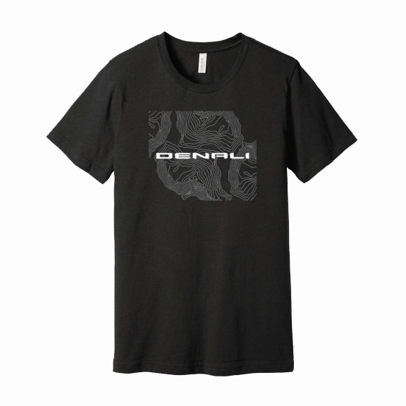 All Day Wear Denali Topography Graphic T-Shirt