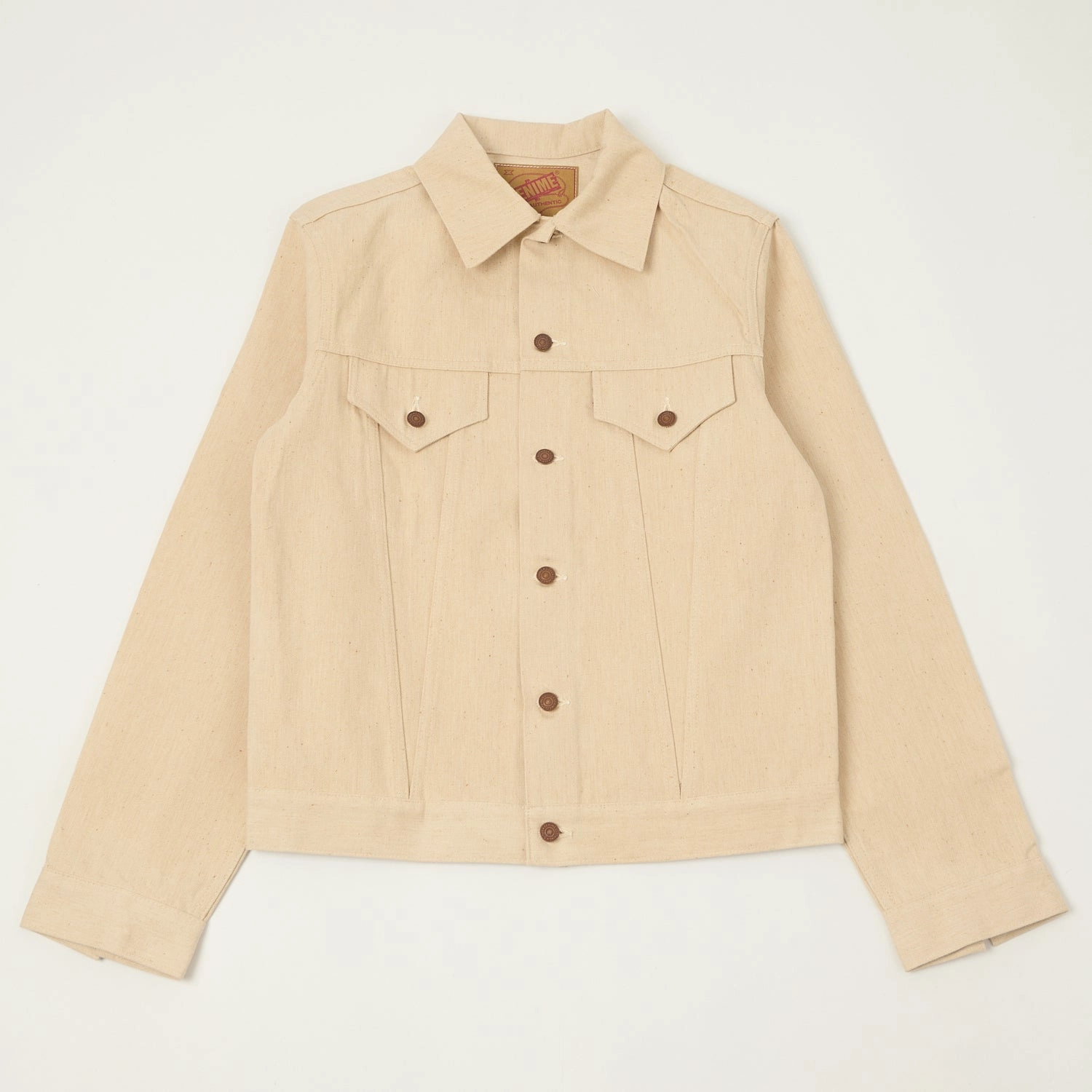 Soap Denime Lot. 233-66M Mother Cotton Type III Denim Jacket - Ecru