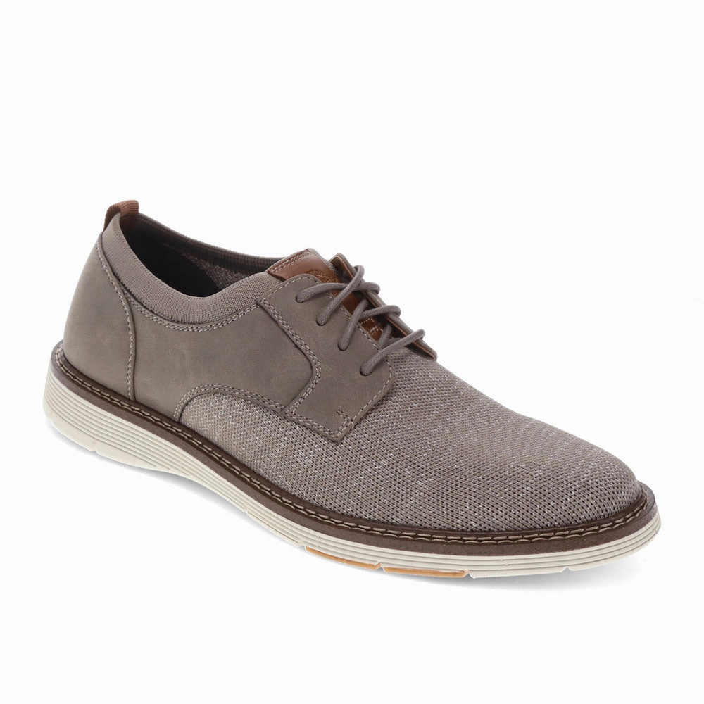 High-quality Leather Shoes Dockers Mens Edgehill Knit and Synthetic Leather Dress Casual Lace Up Oxford Shoe