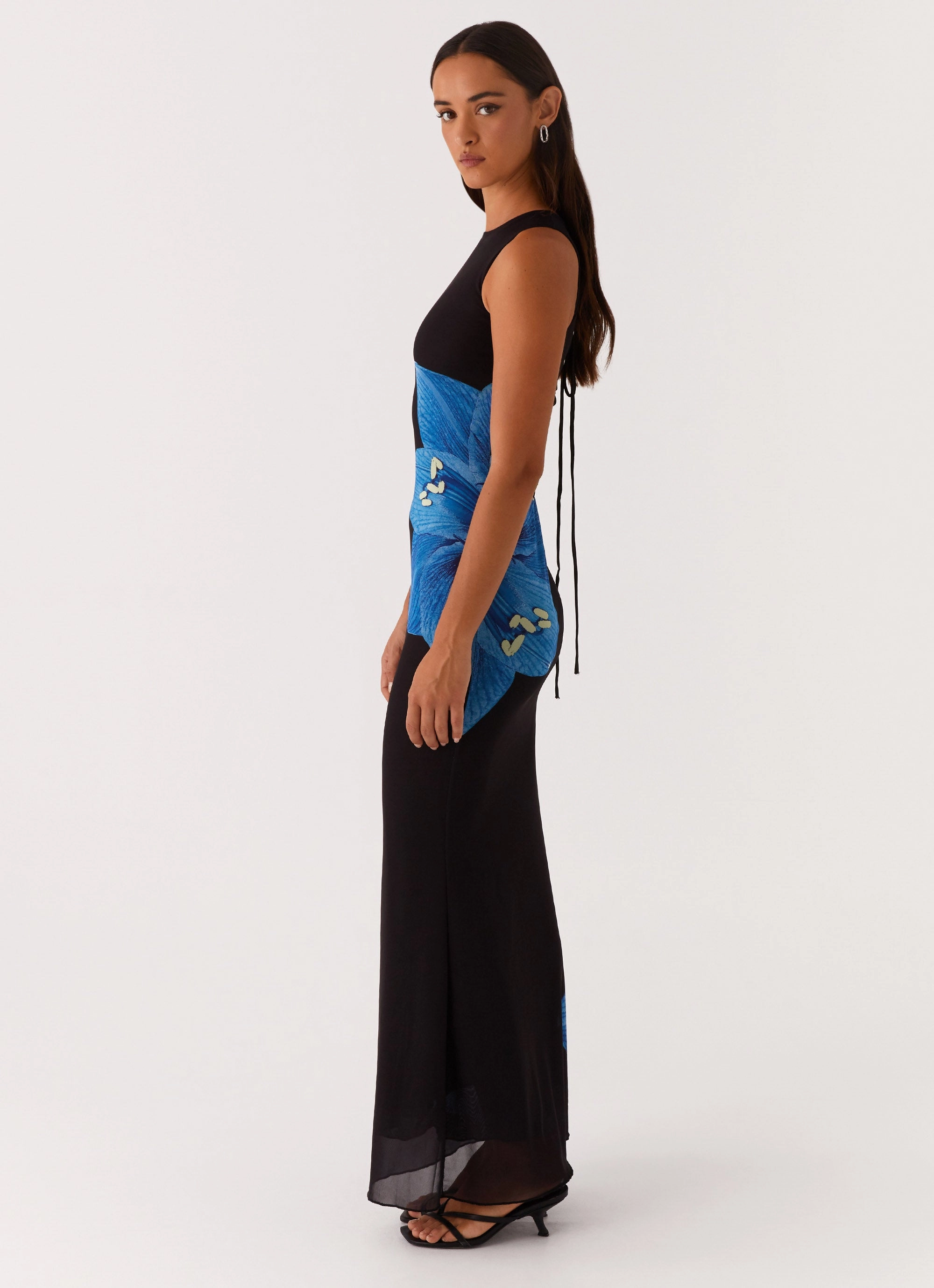 Power Soft Manhattan Nights Maxi Dress - Black