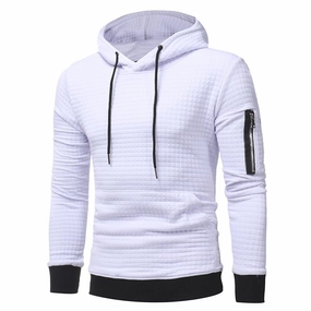 West Louis? Hooded Pullover Outwear Cool Breeze Fashion Street