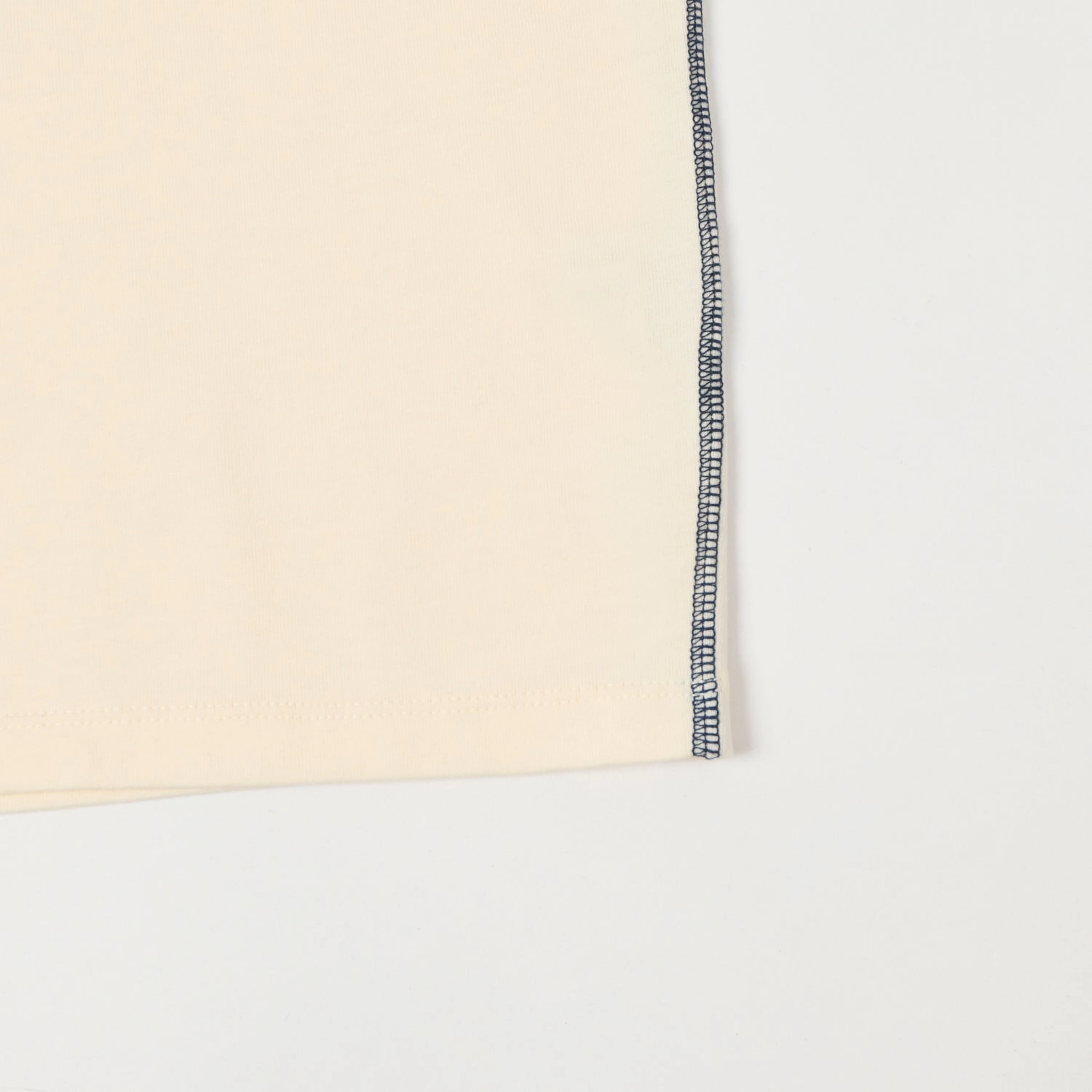 Drake's Raglan Sleeve Hiking Tee - Ecru/Red sports activity