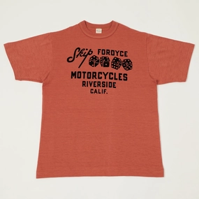 Warehouse & Co 4601 'Skip' Tee - Salmon hiking clothes