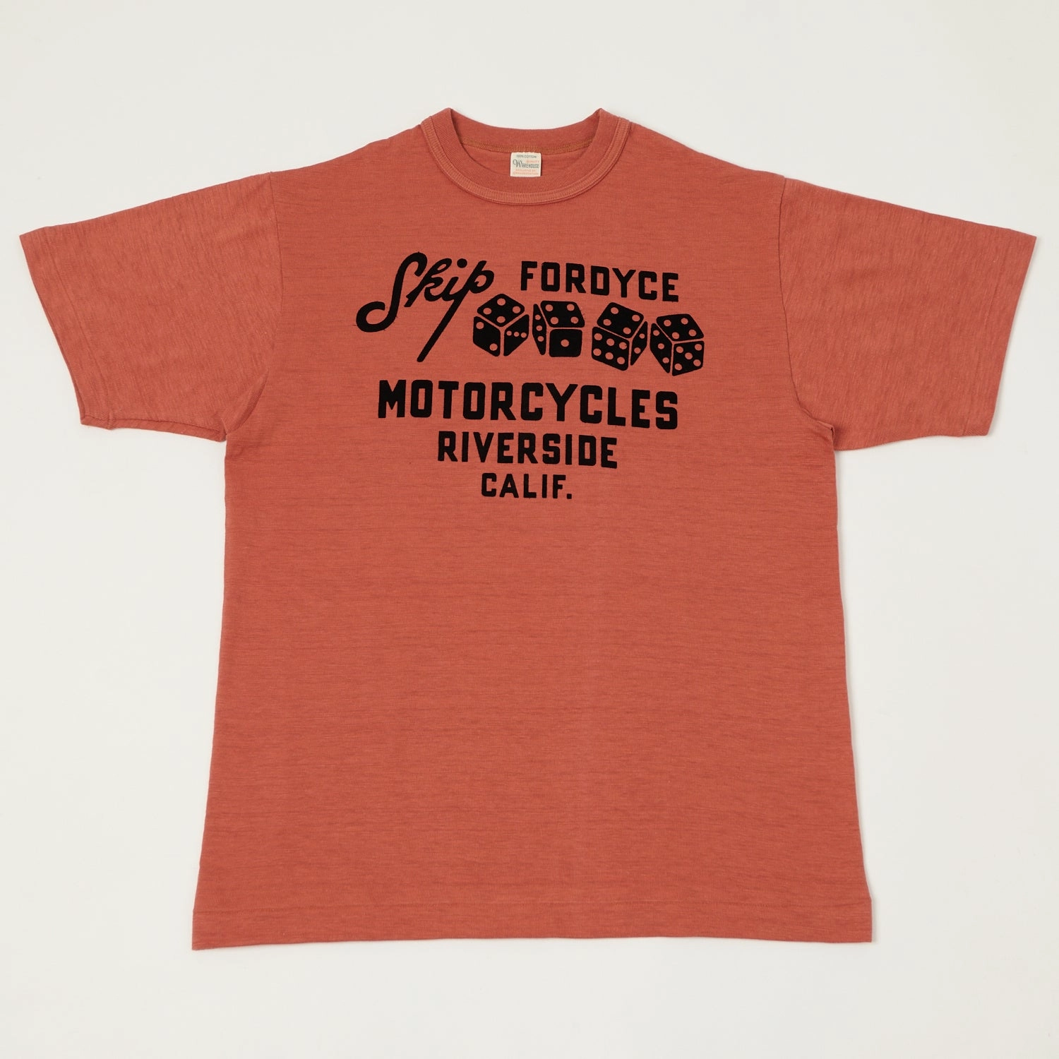 Warehouse & Co 4601 'Skip' Tee - Salmon hiking clothes