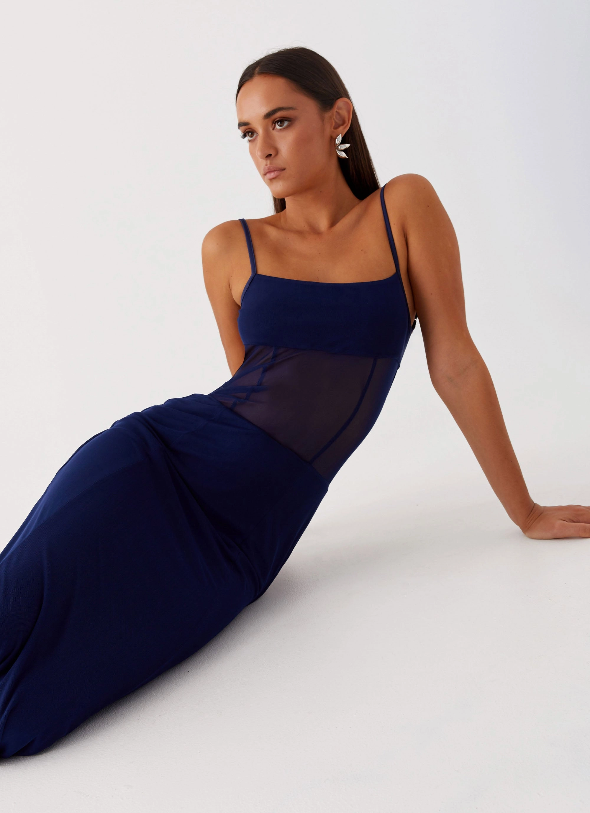 Easy Vibe Miranda Maxi Dress - Navy