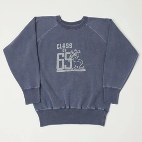Plaid Design Cozy Layers Dubbleworks 'Class Of 69' Faded Print  Sweatshirt - PD Navy