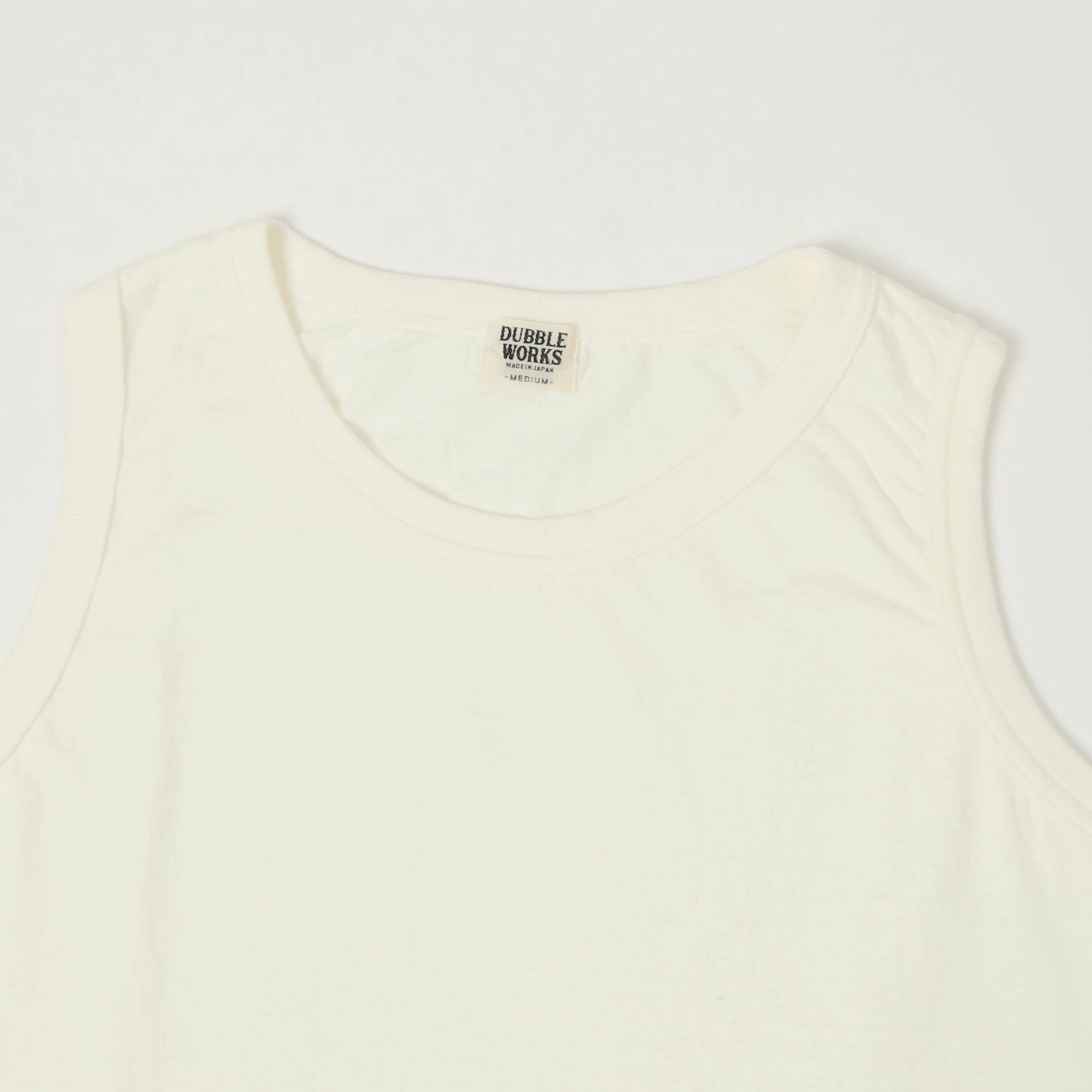 Dubbleworks Basic Tank Top - Off White Chill Comfort