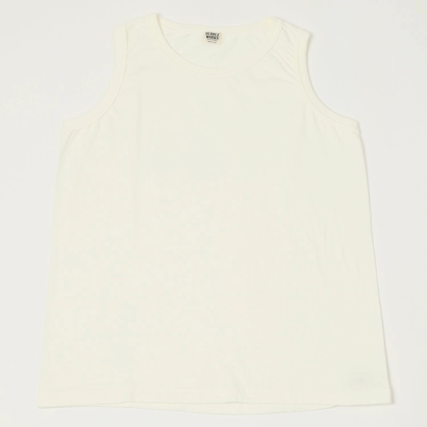 Comfortable and stylish Dubbleworks Basic Tank Top - Off White