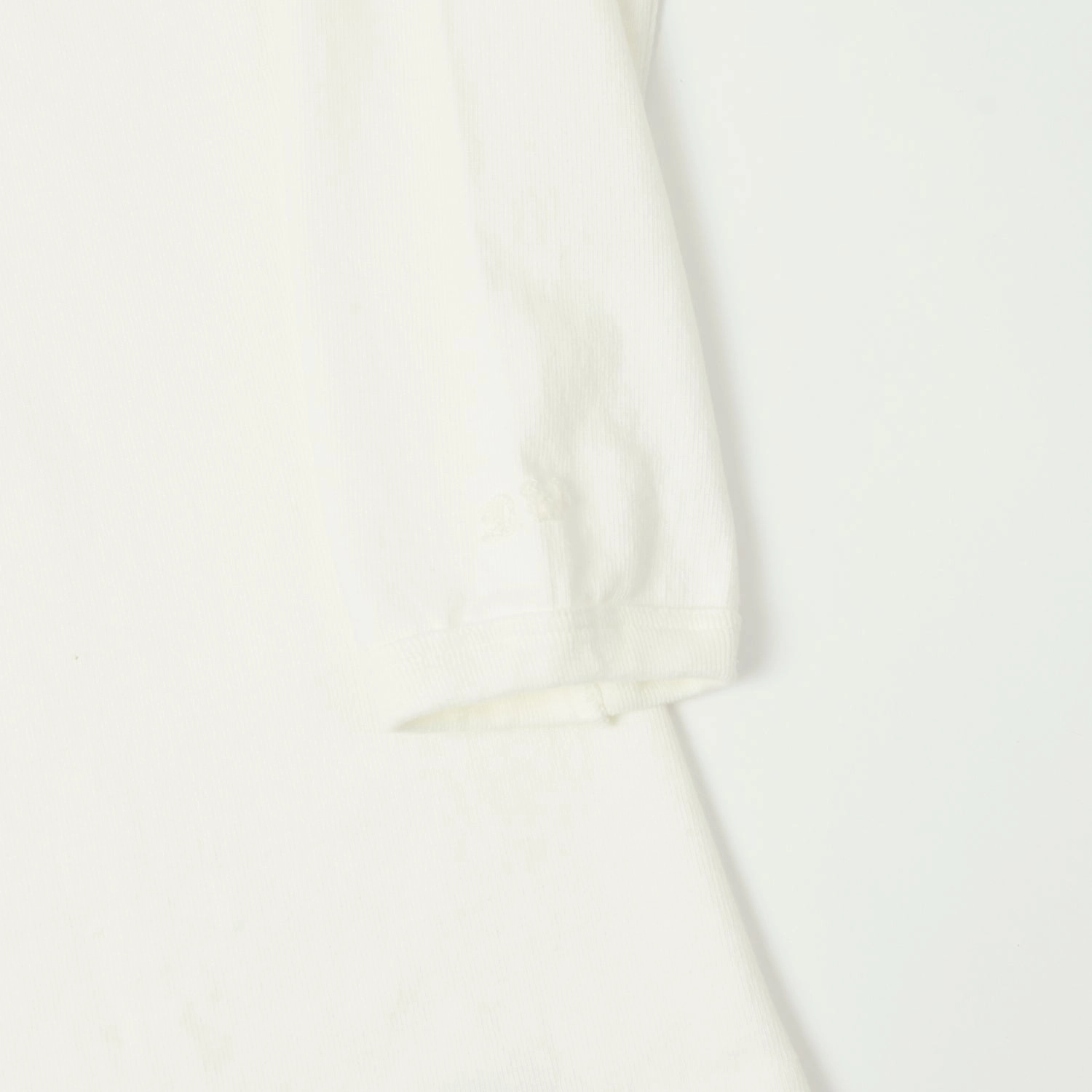 Dubbleworks Heavy Fabric Long Sleeve Tee - Off White Affordable Fashion Breathable Comfort Fit