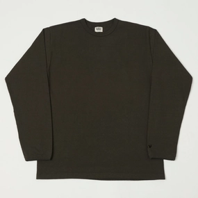 Dubbleworks Heavy Fabric Long Sleeve Tee - Sumikuro Cozy Comfort Fit