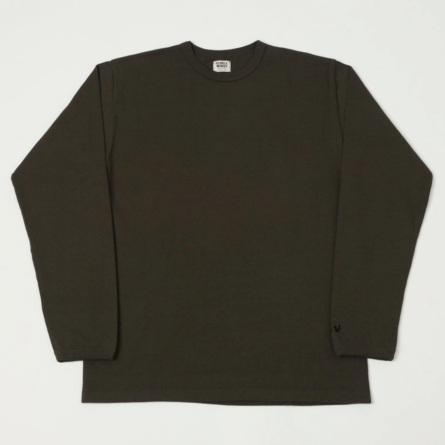 Dubbleworks Heavy Fabric Long Sleeve Tee - Sumikuro Cozy Comfort Fit