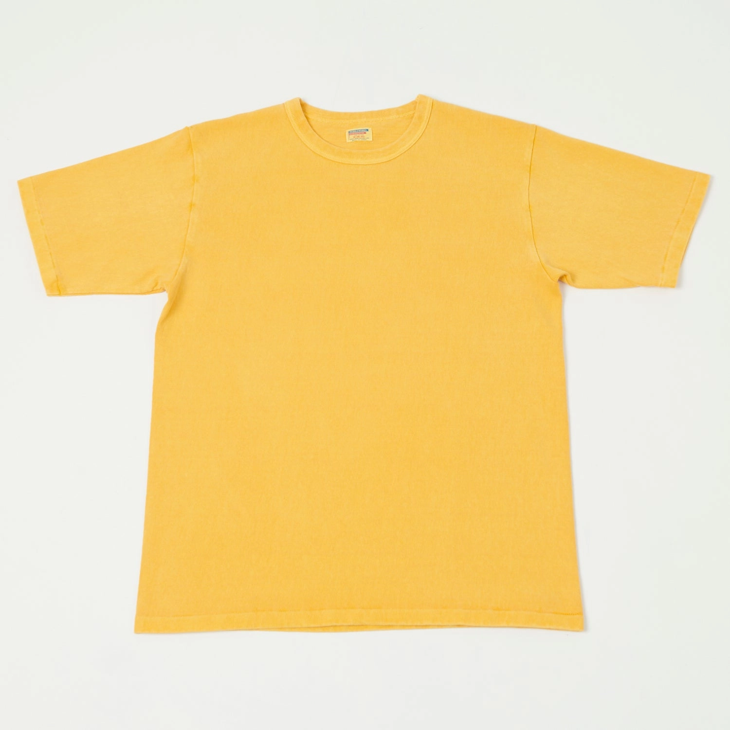 Dubbleworks Heavy Fabric Pigment Dye Tee - Gold Summer Casual Chill Vibes