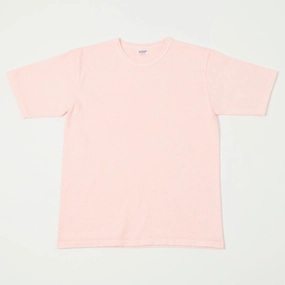 Cozy Vibe Dubbleworks Heavy Fabric Pigment Dye Tee - Pink