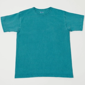 Dubbleworks Heavy Fabric Pigment Dye Tee - Turquoise Formal Elegance quick dry