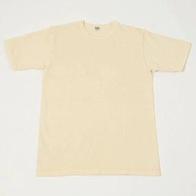 Chill Wear WrinkleFreeFabric Dubbleworks Heavy Fabric Pigment Tee - Cream
