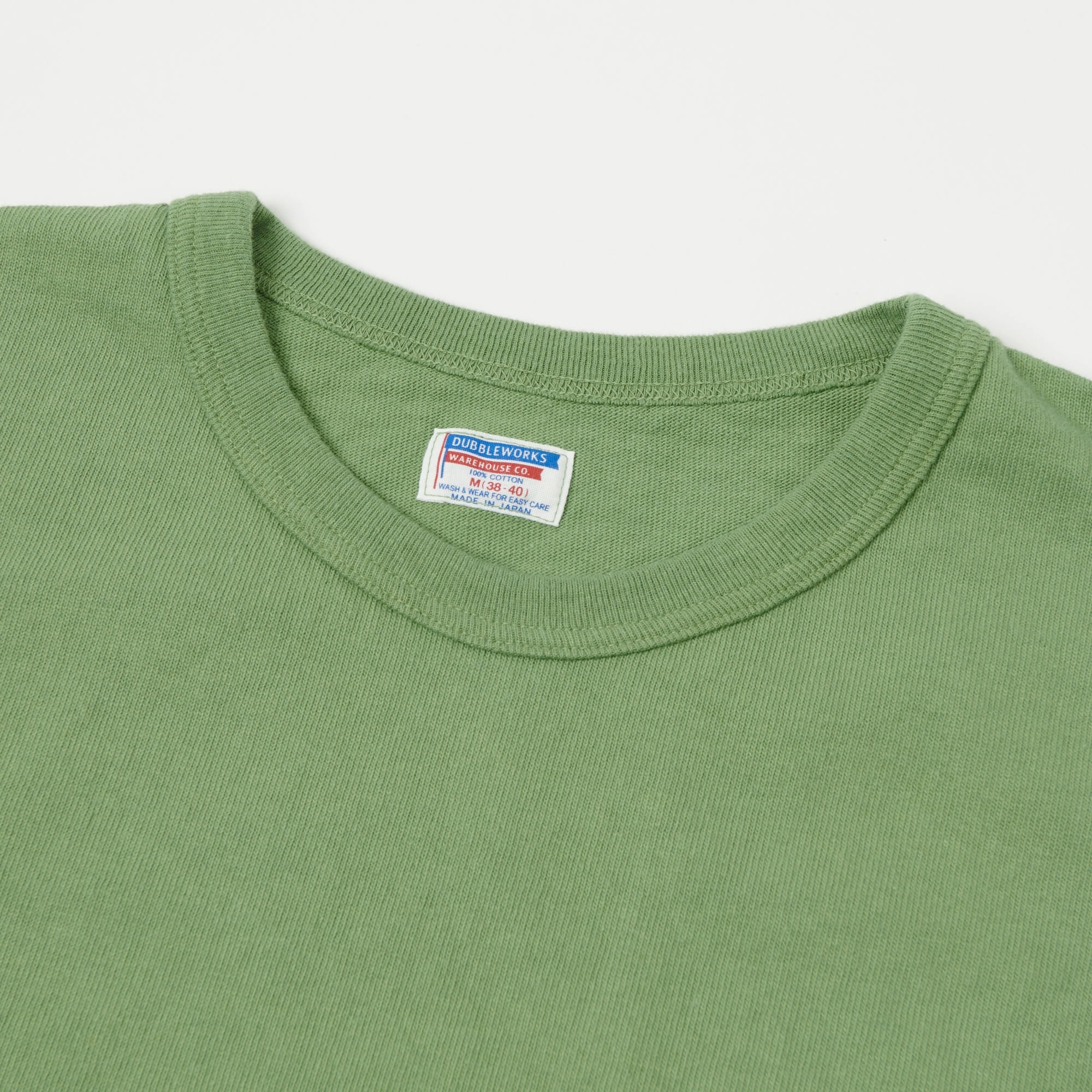 Comfy Stretch Halloween Dubbleworks Heavy Fabric Pocket Tee - Tea Green