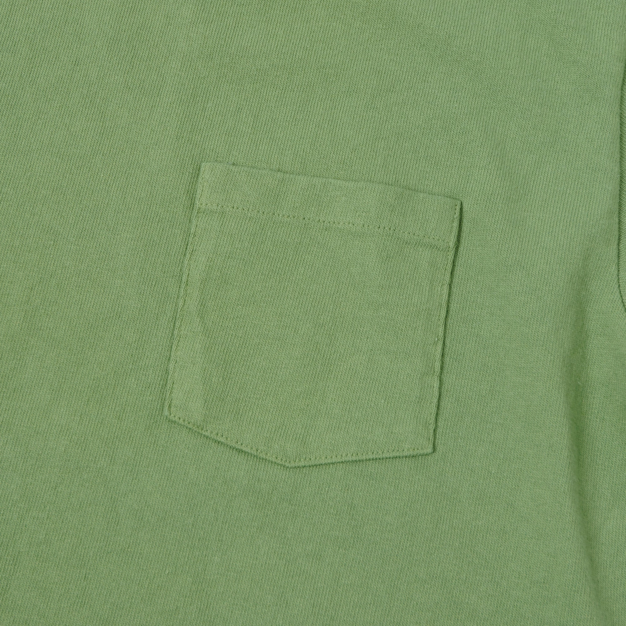 Dubbleworks Heavy Fabric Pocket Tee - Tea Green Flattering Design Versatile and Comfortable