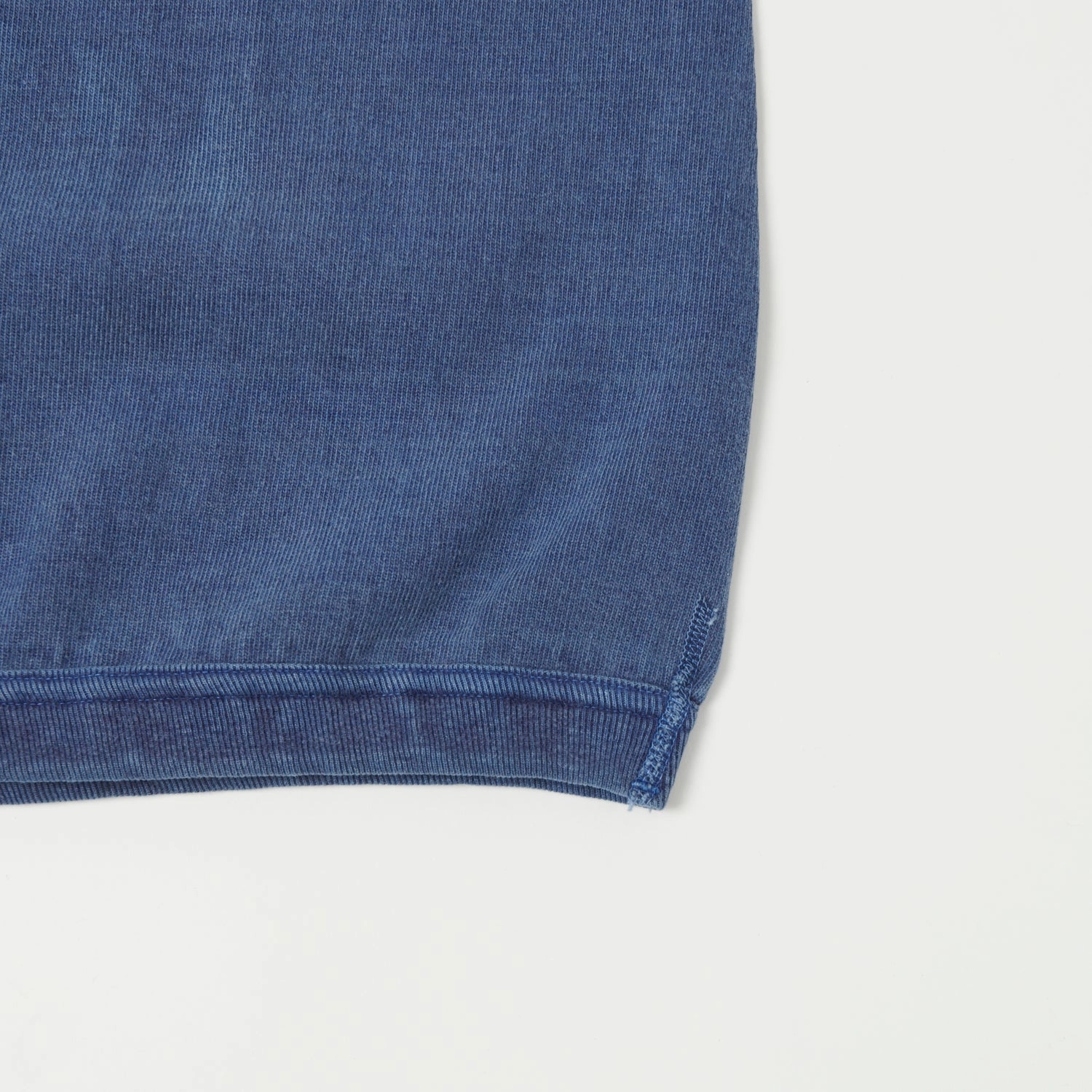 Sleeveless freedom Cozy Touch Dubbleworks Heavy Fabric Raglan Sleeve Pigment Dye Tee - Indigo Blue