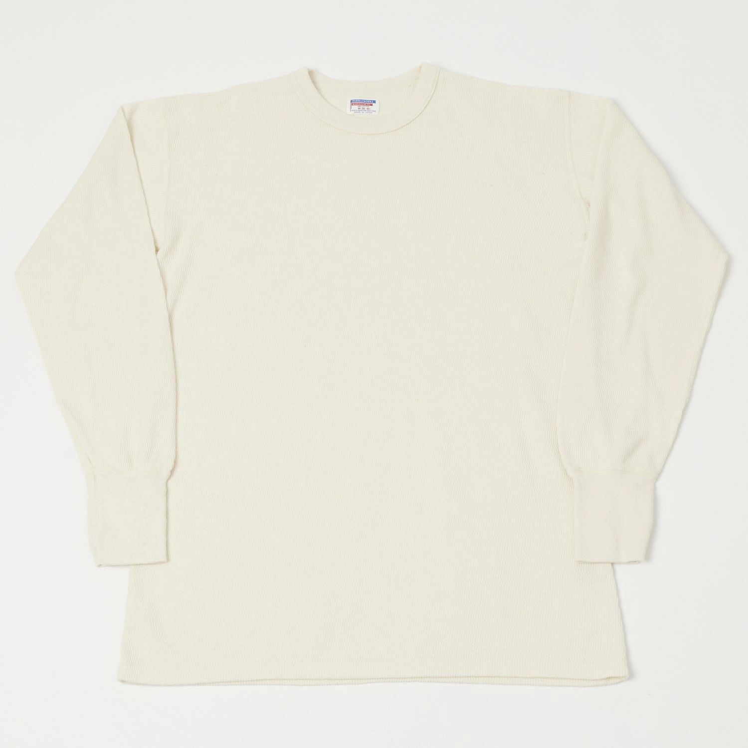 Minimalist Look Sporty Chic Dubbleworks Long Sleeve Thermal Tee - Kinari