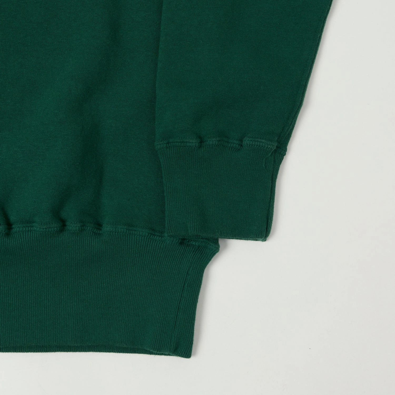 Logo Design Dubbleworks Tsuriami Quarter Zip Sweatshirt - Green